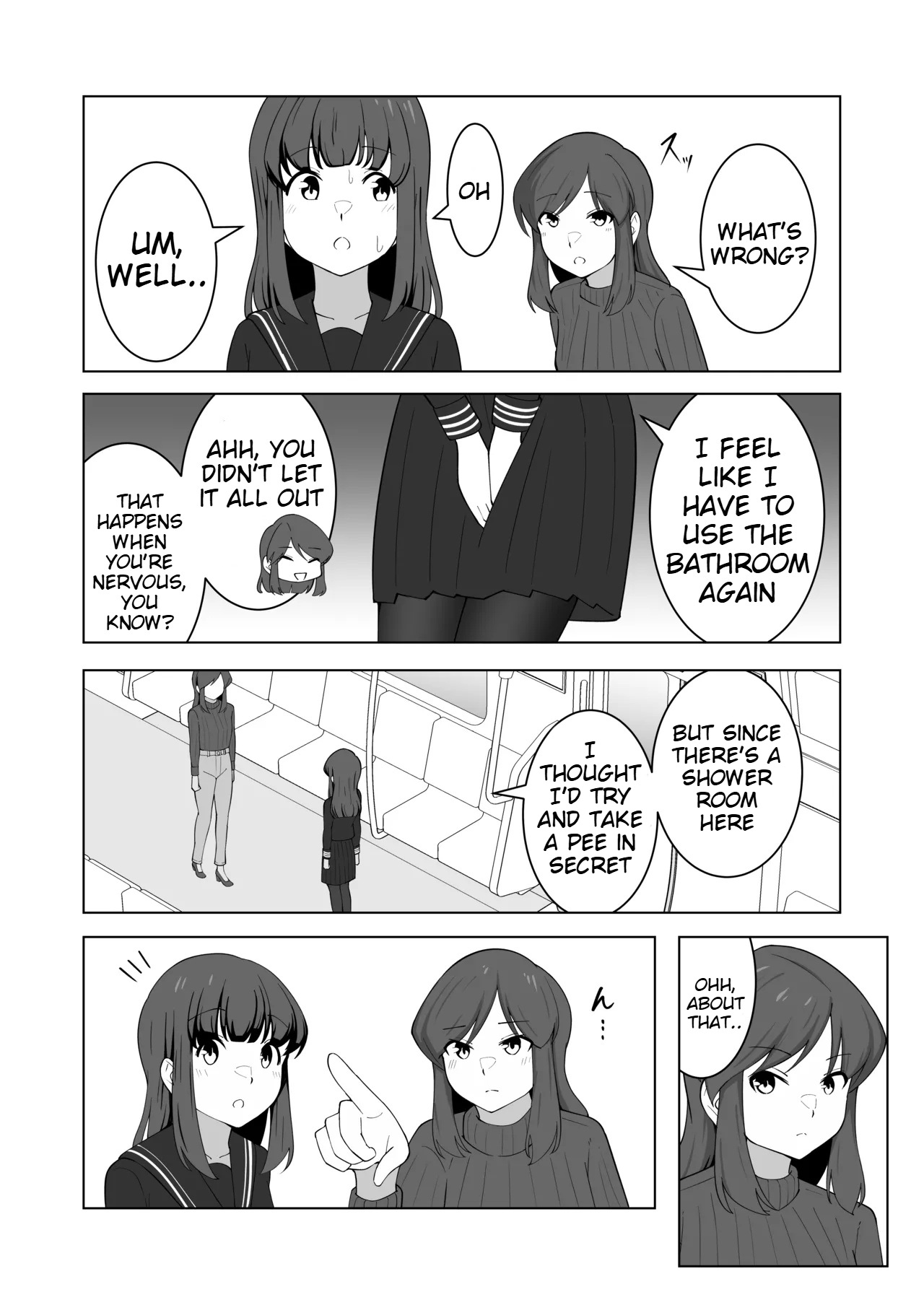 Gaman Ressha ni Nottemita! page 62 original parody - females only no penetration hentai manga - read online free