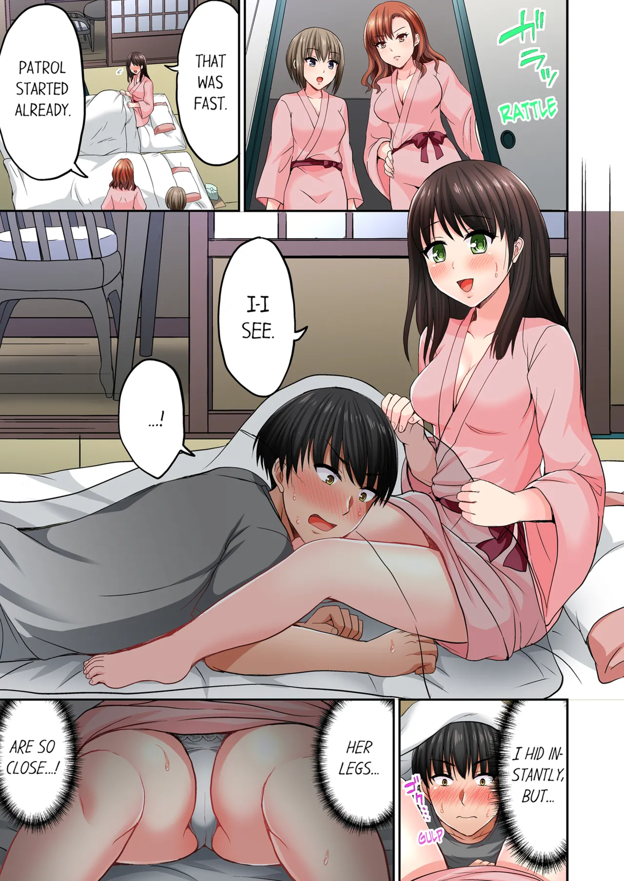 Pashiri no Shita Teku, Yabaitte... ~ Ebi Sori Iki Suru Namaiki Gyaru | Bullied Boy's Tongue Revenge Vol.1-4 page 107 - sole male full color hentai manga - read online free