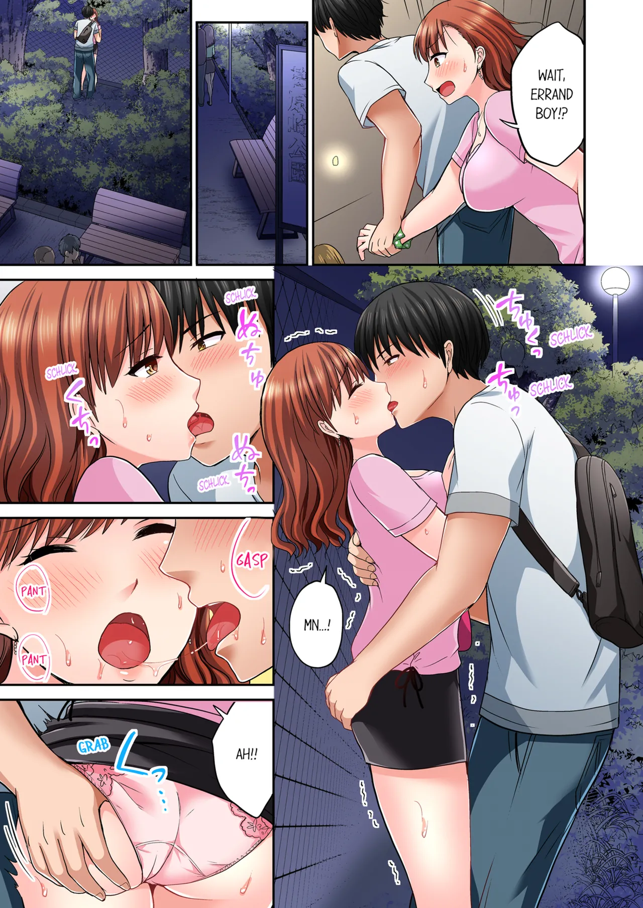Pashiri no Shita Teku, Yabaitte... ~ Ebi Sori Iki Suru Namaiki Gyaru | Bullied Boy's Tongue Revenge Vol.1-4 page 208 - kissing virginity hentai manga - read online free