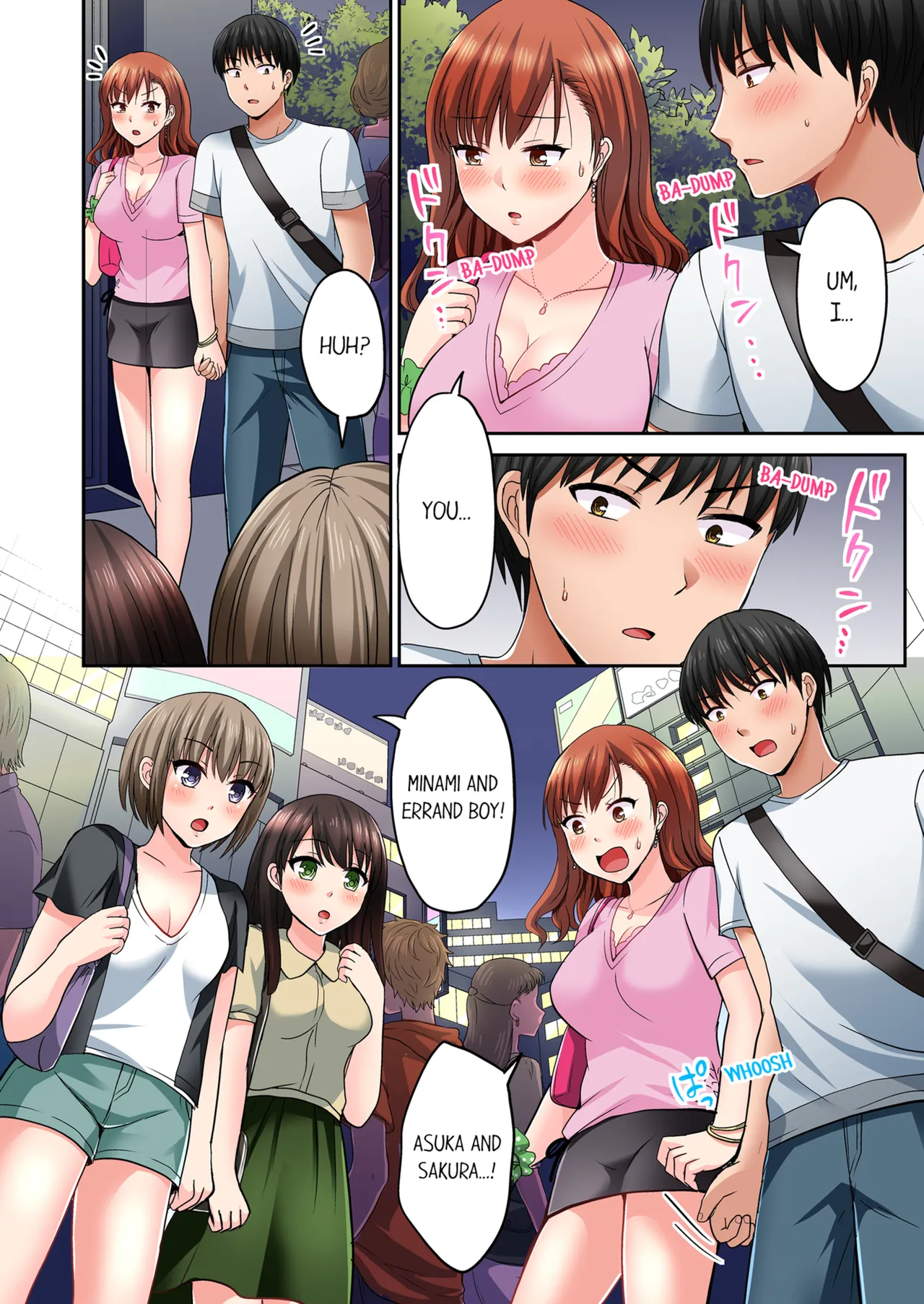 Pashiri no Shita Teku, Yabaitte... ~ Ebi Sori Iki Suru Namaiki Gyaru | Bullied Boy's Tongue Revenge Vol.1-4 page 219 - sole male full color hentai manga - read online free