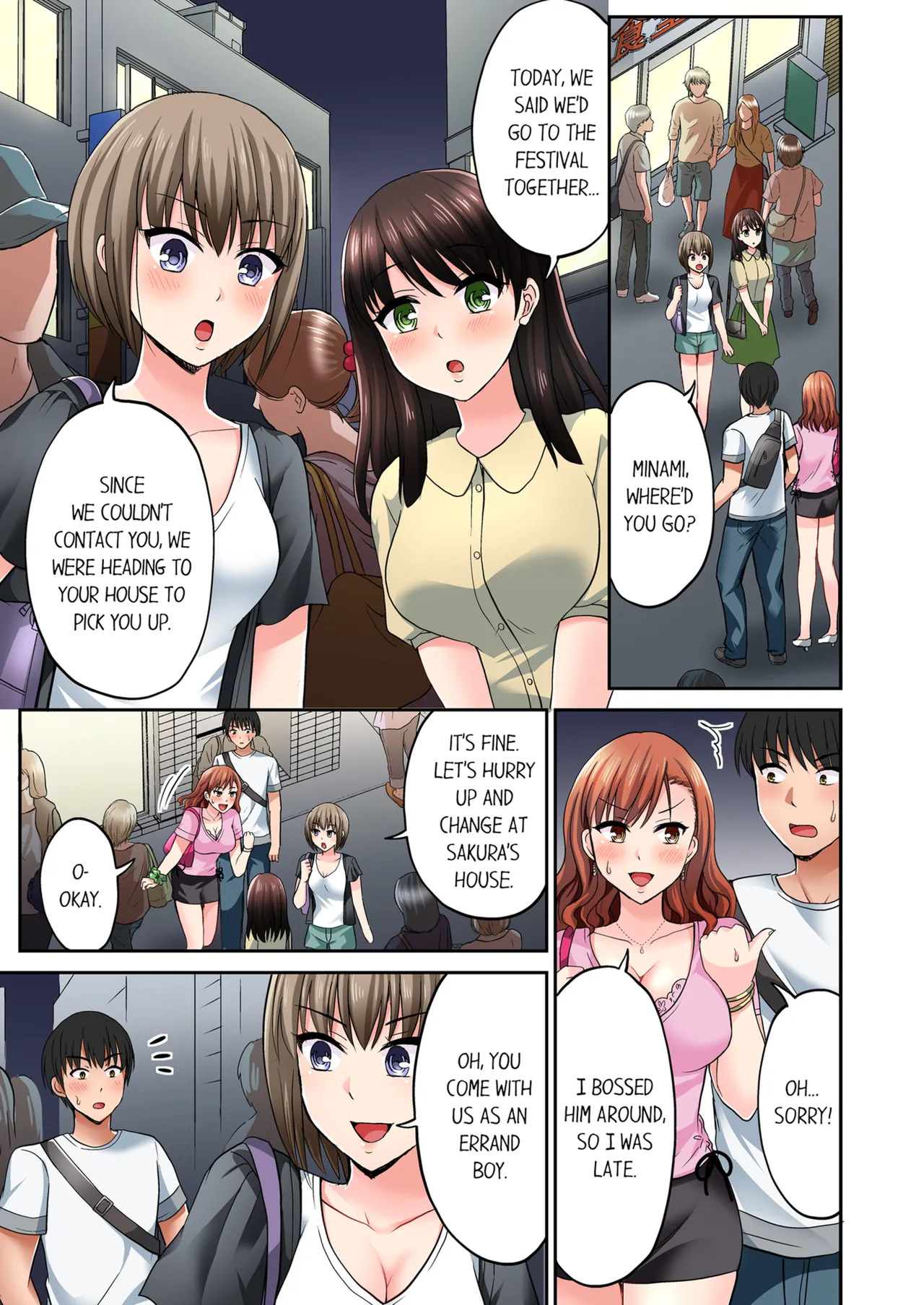Pashiri no Shita Teku, Yabaitte... ~ Ebi Sori Iki Suru Namaiki Gyaru | Bullied Boy's Tongue Revenge Vol.1-4 page 221 - kissing virginity hentai manga - read online free