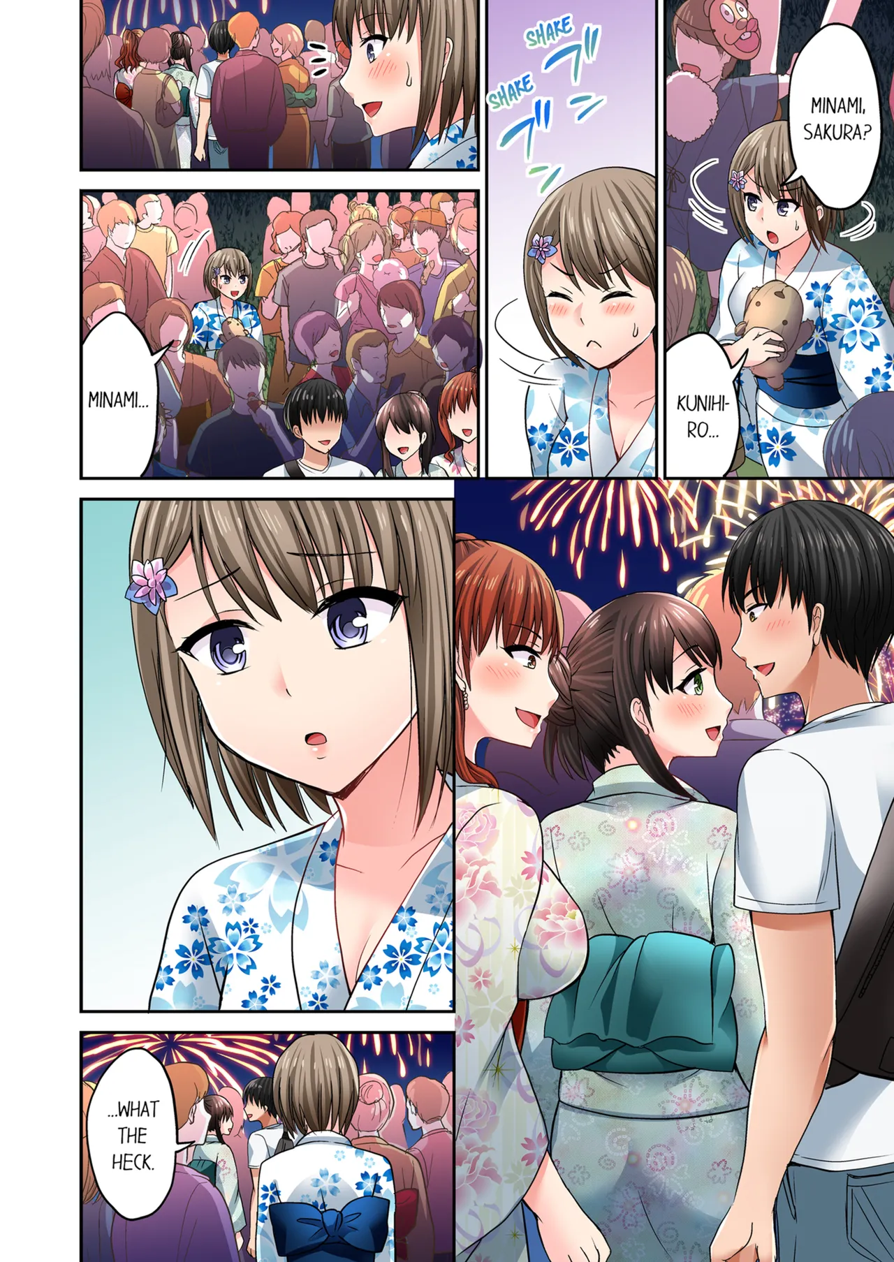 Pashiri no Shita Teku, Yabaitte... ~ Ebi Sori Iki Suru Namaiki Gyaru | Bullied Boy's Tongue Revenge Vol.1-4 page 252 - sole male full color hentai manga - read online free