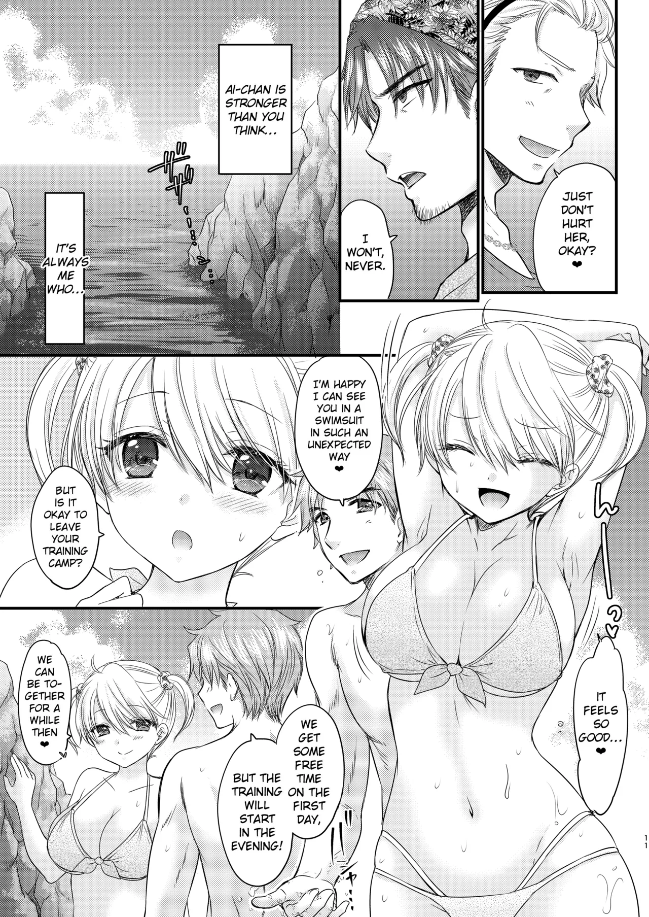 Nearest To Real LOVE 5 “The Great Escape” Al page 11 featuring ai sugimoto - big breasts swimsuit hentai manga - read online free