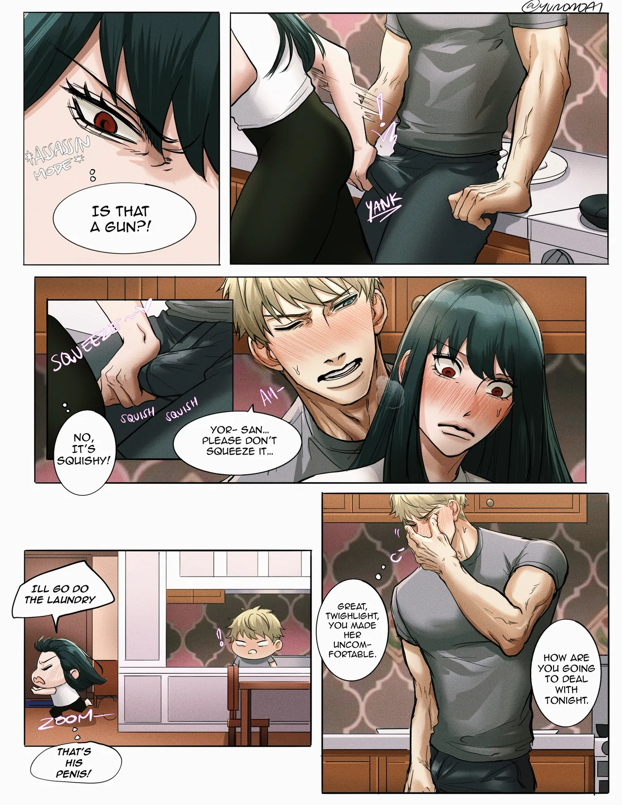 Yor & Loid page 23 featuring yor forger spy x family parody - handjob milf hentai manga - read online free