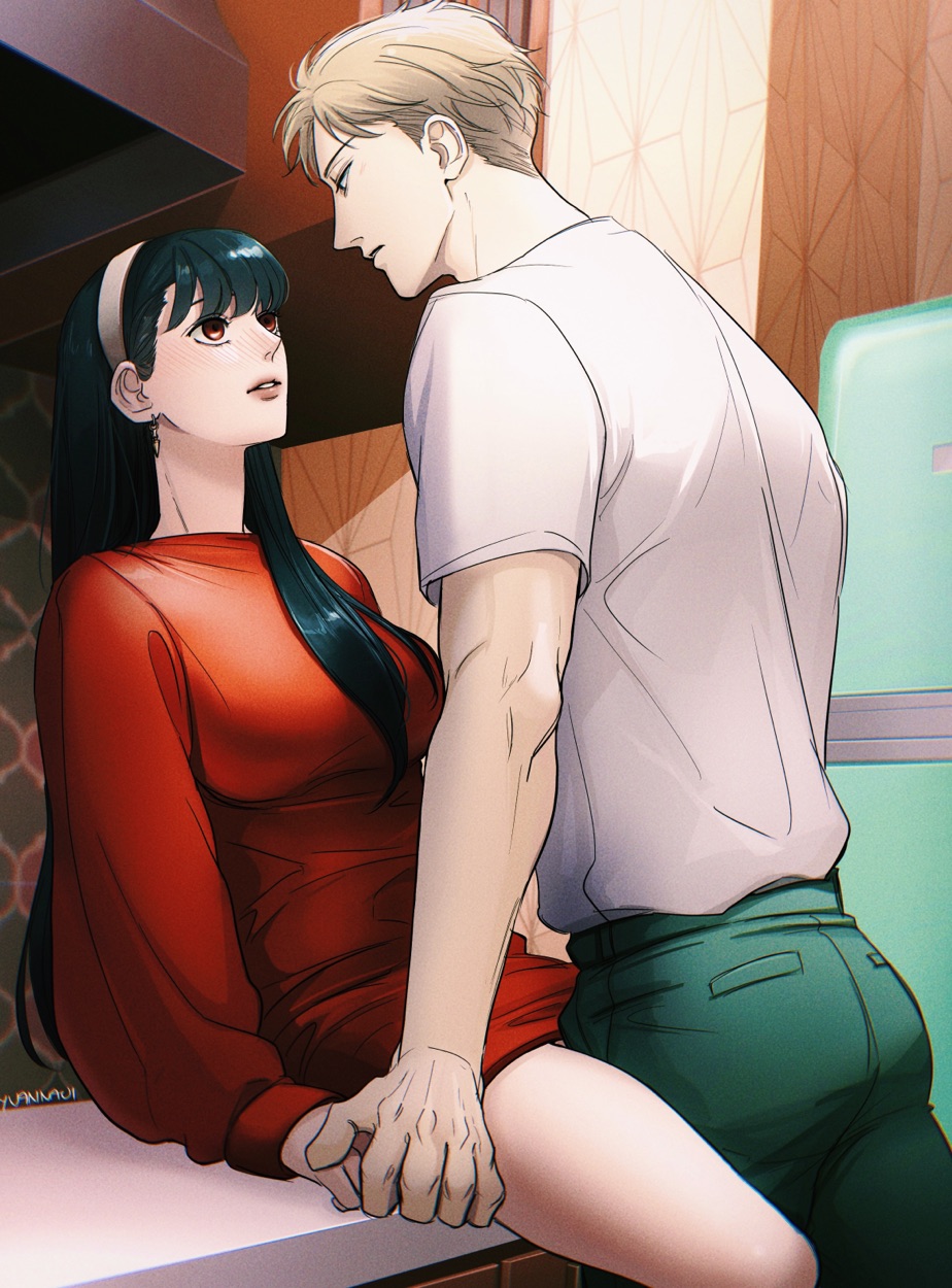 Yor & Loid page 9 featuring yor forger spy x family parody - sole female sole male hentai manga - read online free