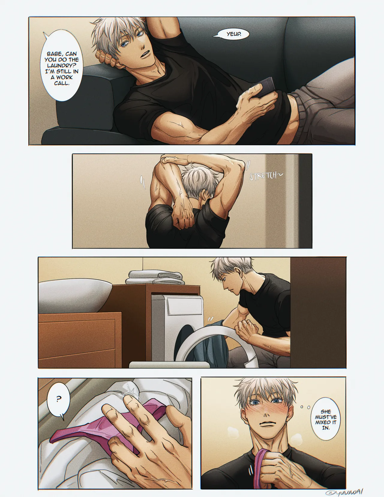 Page 11 of [Yuana媛] Gojo comics (dark tan MC) (Jujutsu Kaisen)