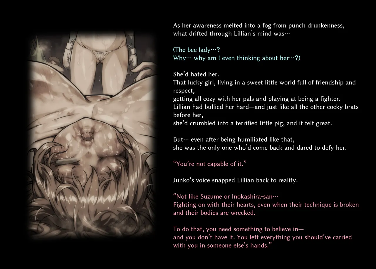 Honeybee and Wasp MEMORIAL page 233 original parody - ryona hentai manga - read online free