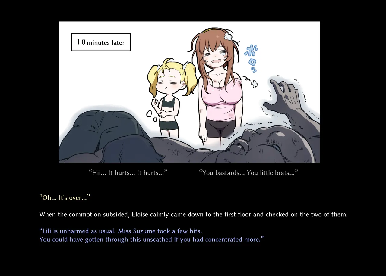Honeybee and Wasp MEMORIAL page 321 original parody - ryona hentai manga - read online free