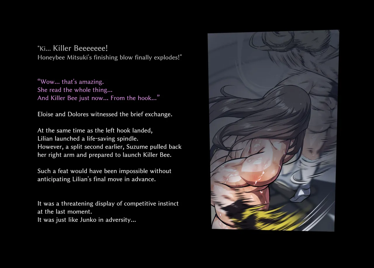 Honeybee and Wasp MEMORIAL page 425 original parody - ryona hentai manga - read online free