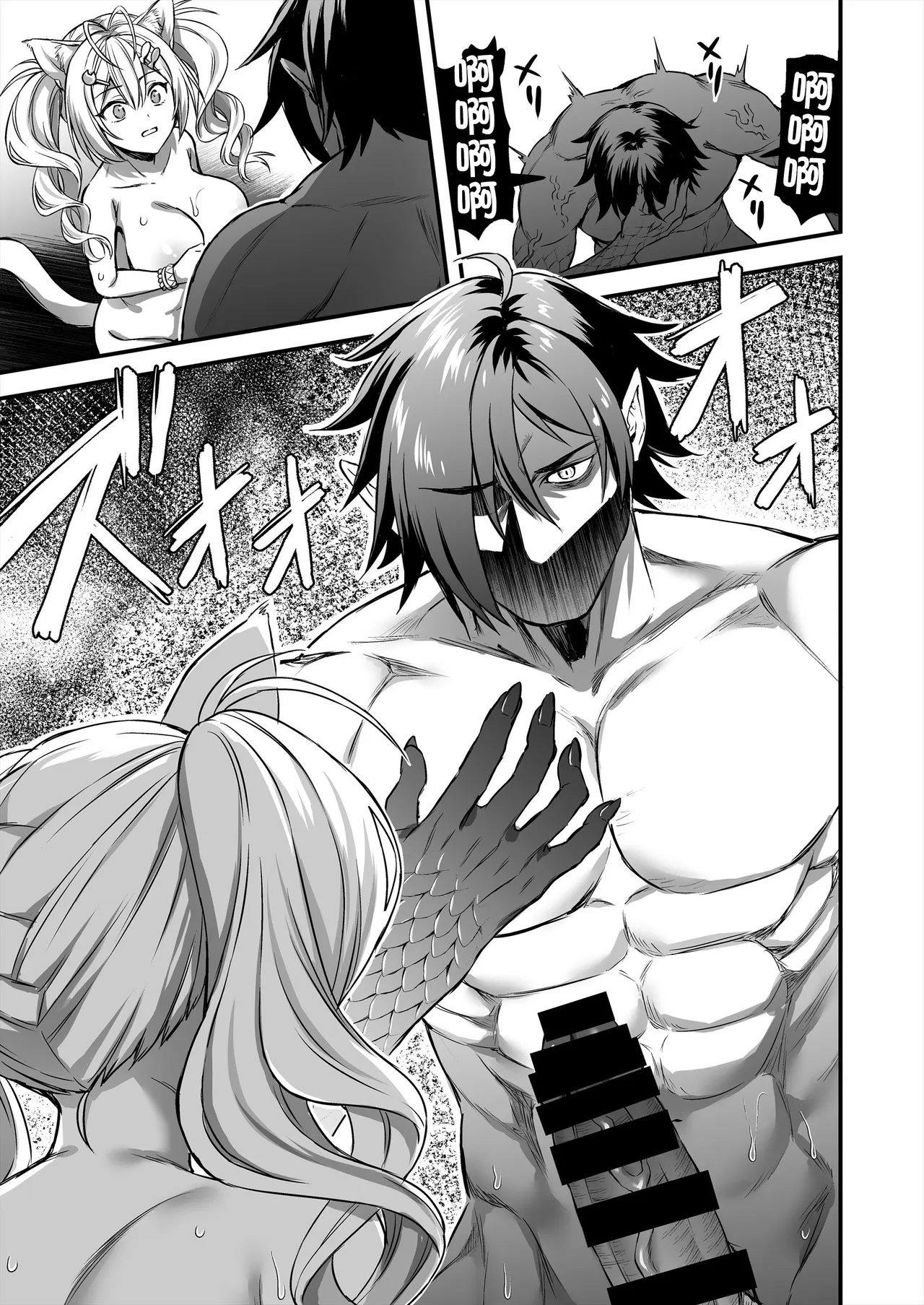 Mahou Gakuin no Ochikobore. 2 Nekomimi Shoujo no Himitsu o Nigitte Oppai o Nonde mita page 31 original parody - sole female sole male hentai manga - read online free