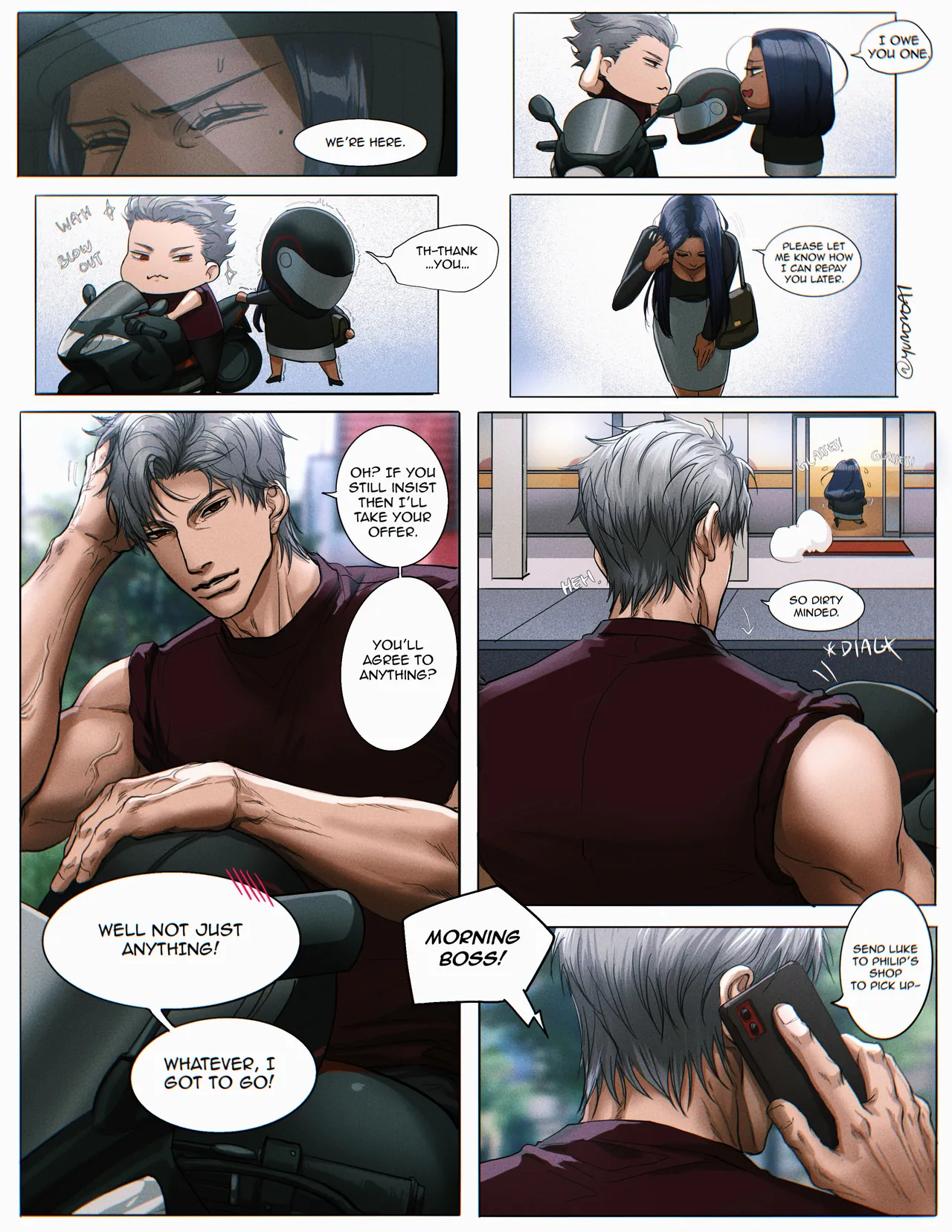 Sylus comic page 309 featuring sylus love and deepspace parody - sole female sole male hentai manga - read online free