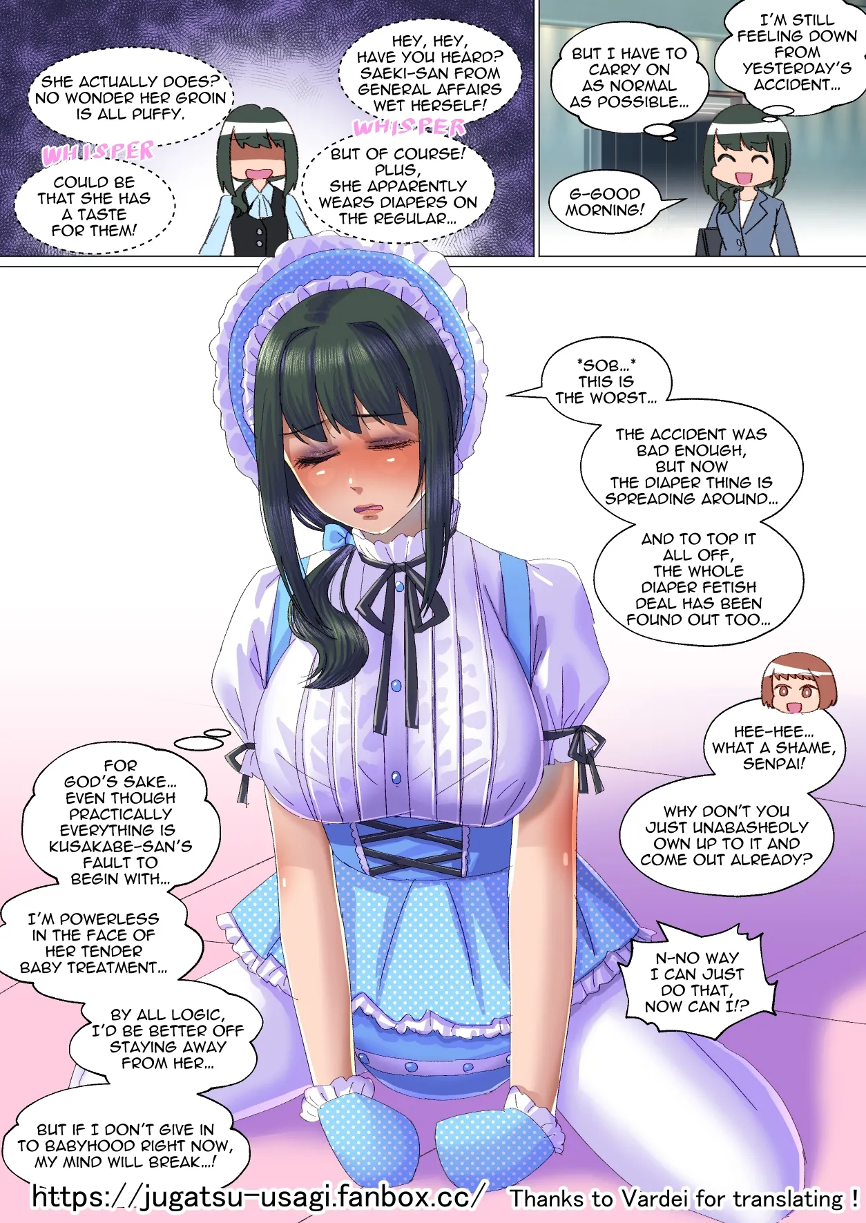 Kouhai no Iinari Baby | At Kouhai's Behest page 22 original parody - full color big breasts hentai manga - read online free