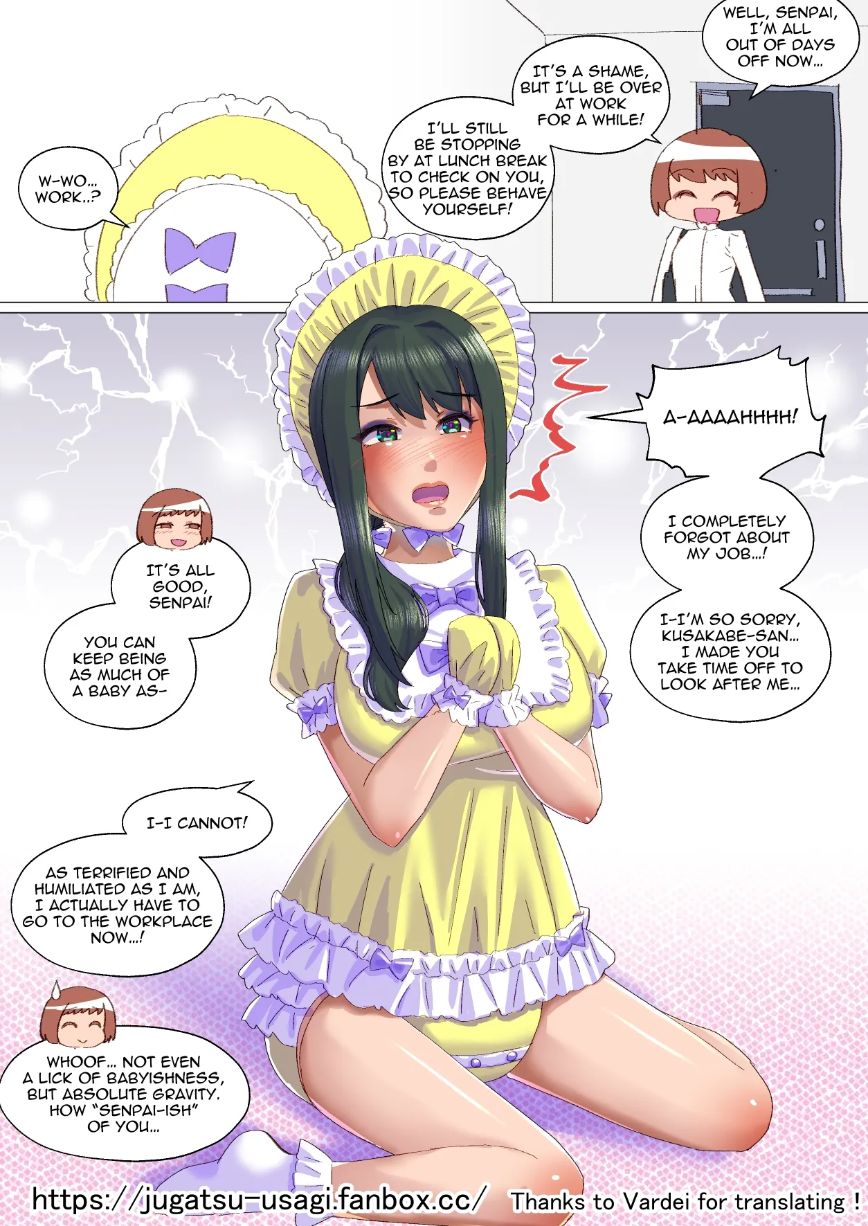 Kouhai no Iinari Baby | At Kouhai's Behest page 27 original parody - full color big breasts hentai manga - read online free