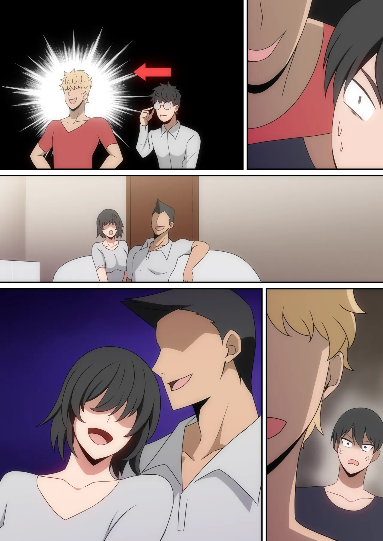 シェアハウス破壊女 page 48 original parody - kissing big breasts hentai manga - read online free