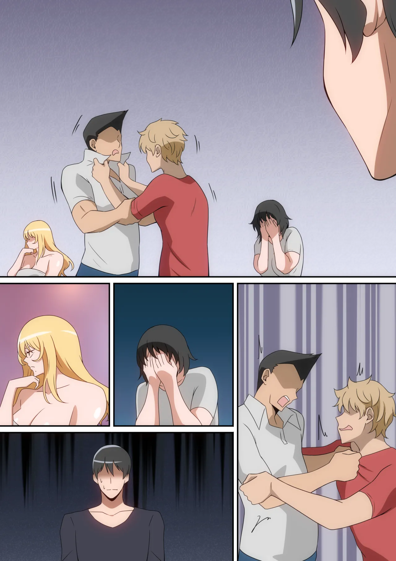 シェアハウス破壊女 page 51 original parody - kissing big breasts hentai manga - read online free