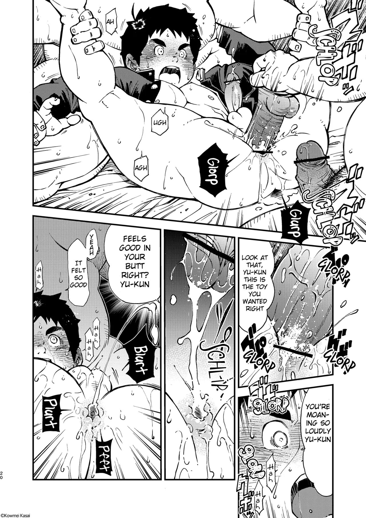 Proper training for boys, With Dad - Page 20