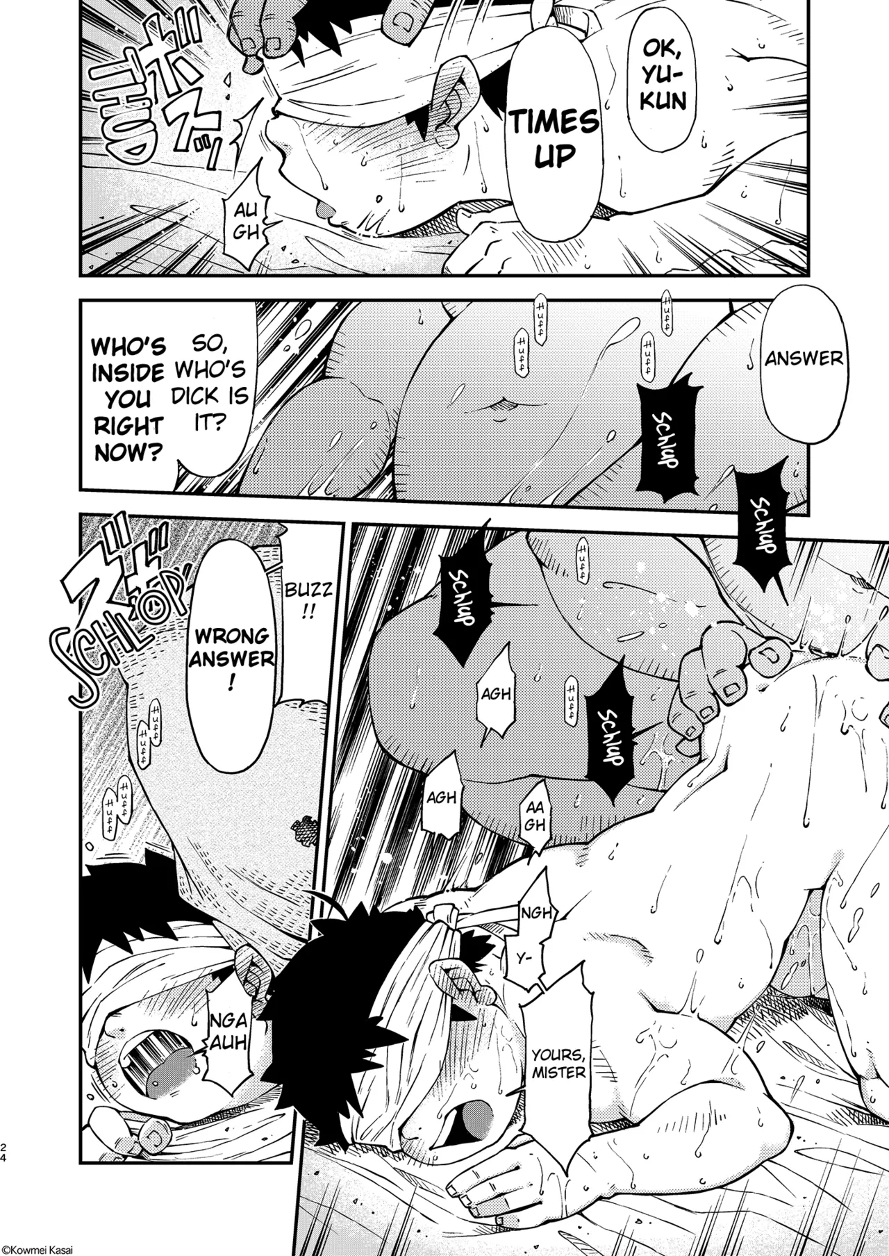 Proper training for boys, With Dad - Page 24