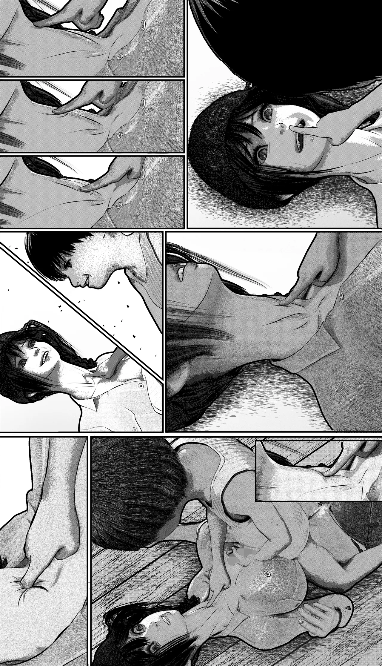 Page 105 of [岩石堂] 首絞め!漫画・スナッフシリーズ「三部作総集編」/首絞めリョナ・コミック作品