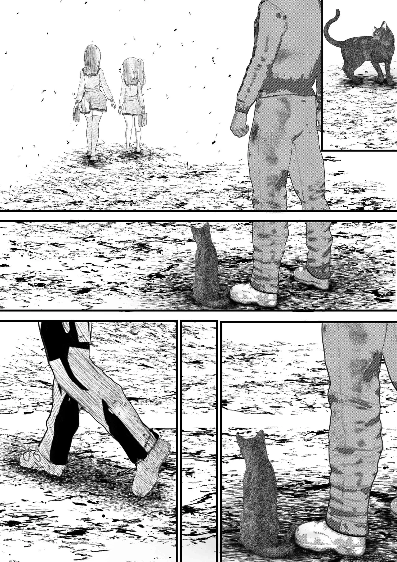 首絞め!漫画・スナッフシリーズ「三部作総集編」/首絞めリョナ・コミック作品 - Page 45
