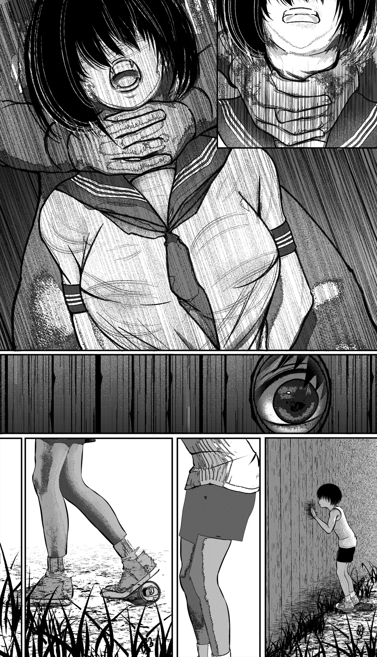 Page 85 of [岩石堂] 首絞め!漫画・スナッフシリーズ「三部作総集編」/首絞めリョナ・コミック作品