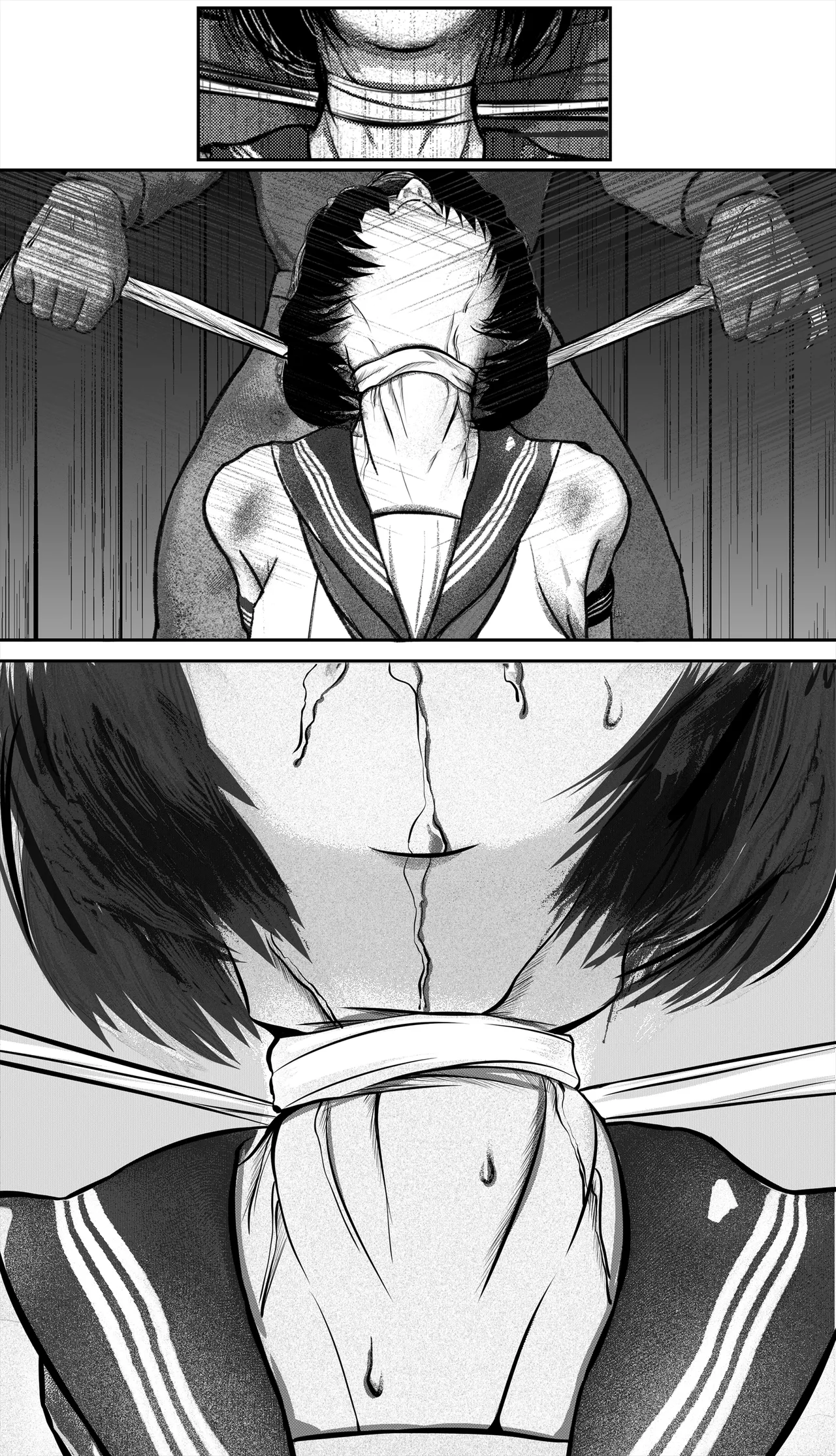 Page 90 of [岩石堂] 首絞め!漫画・スナッフシリーズ「三部作総集編」/首絞めリョナ・コミック作品