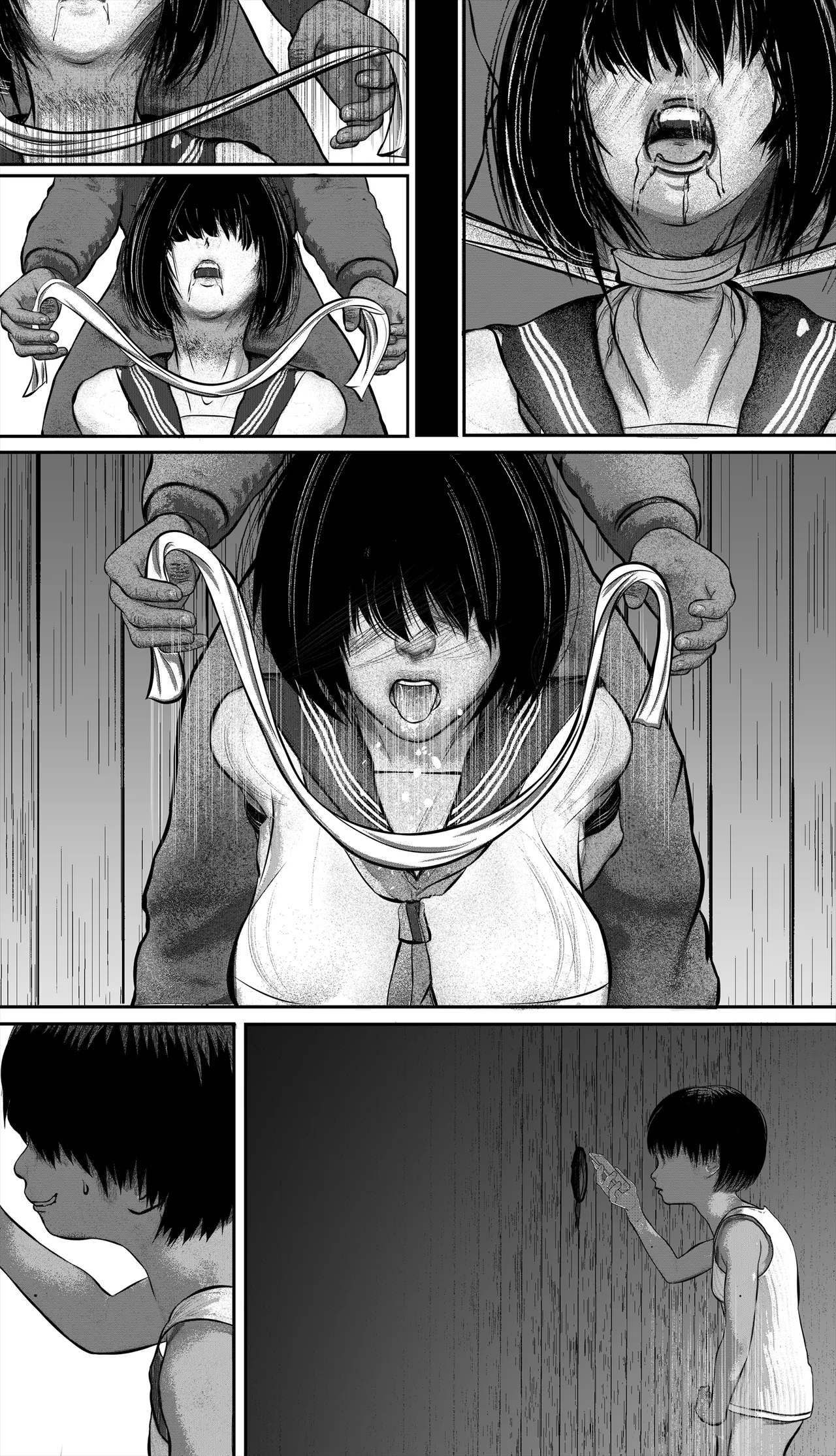 Page 91 of [岩石堂] 首絞め!漫画・スナッフシリーズ「三部作総集編」/首絞めリョナ・コミック作品
