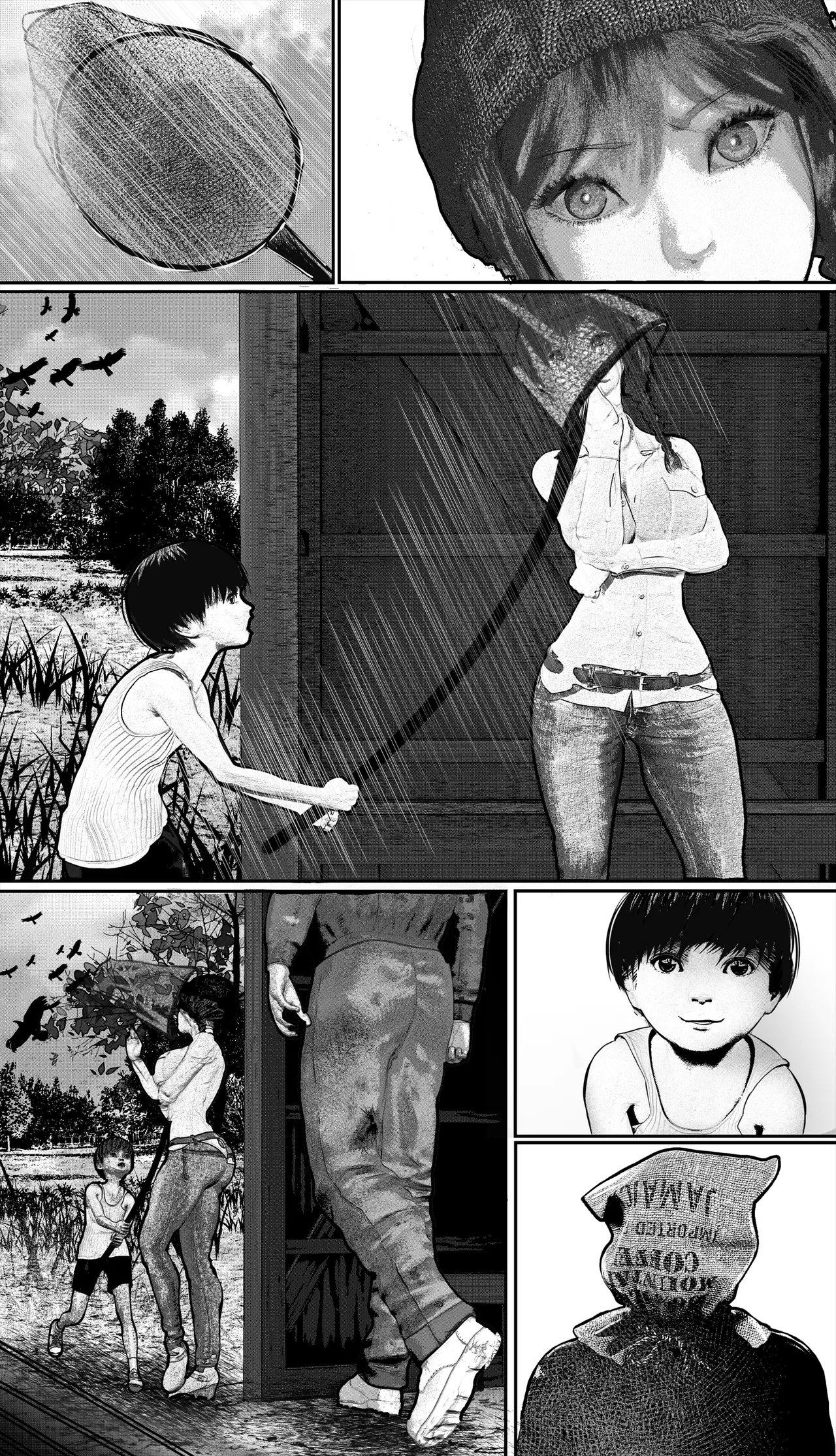 首絞め!漫画・スナッフシリーズ「三部作総集編」/首絞めリョナ・コミック作品 - Page 98