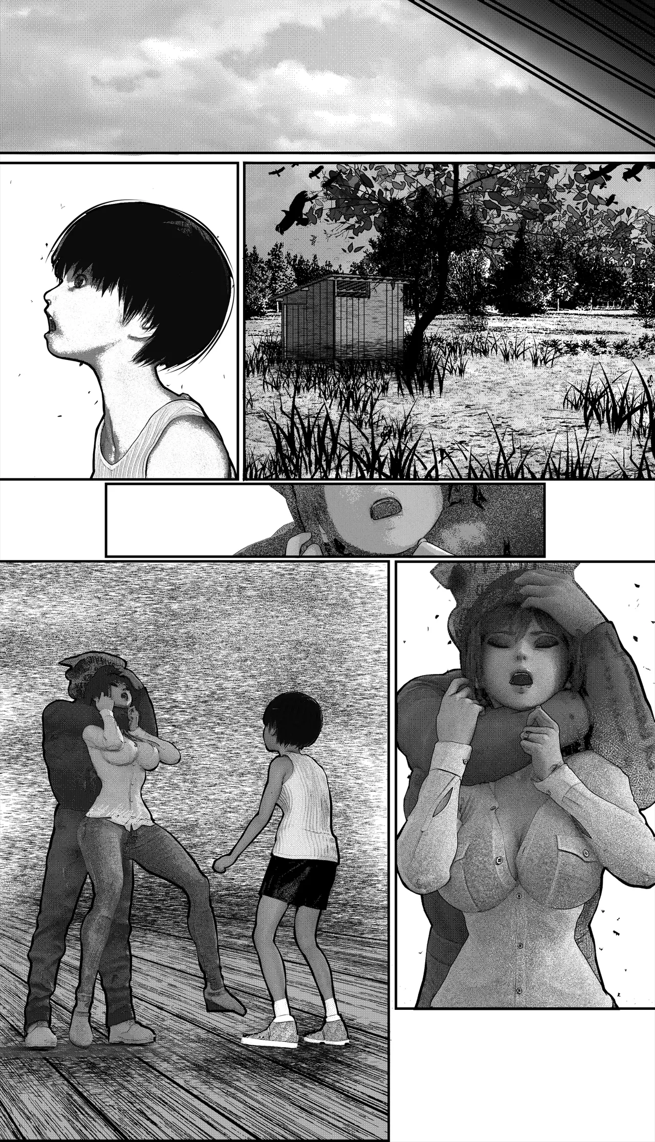 Page 99 of [岩石堂] 首絞め!漫画・スナッフシリーズ「三部作総集編」/首絞めリョナ・コミック作品
