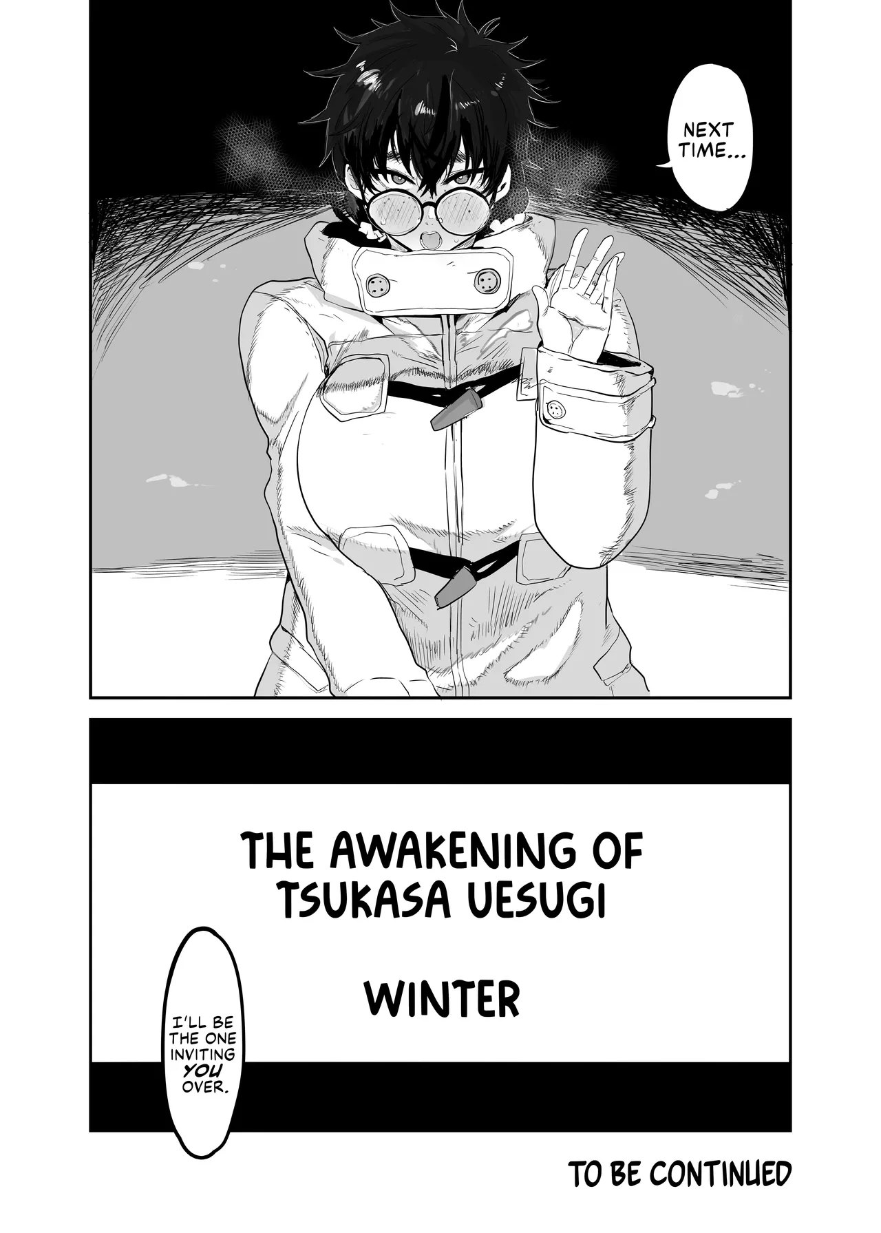 Uesugi Tsukasa wa Kaihatsu sareteiru / Fuyu | The Awakening of Tsukasa Uesugi: Winter page 48 original parody - sole female sole male hentai manga - read online free