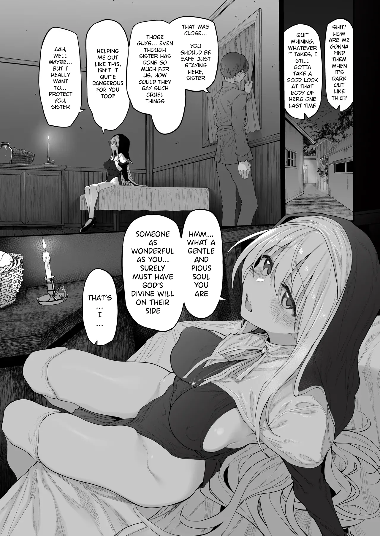 [Marked-two (Suga Hideo)] Lust Travelers -Inran Sister Hen- | Lust Travelers -Ep. Lewd Sister- [English] [Digital] page 10 original parody - sole female big penis hentai manga - read online free