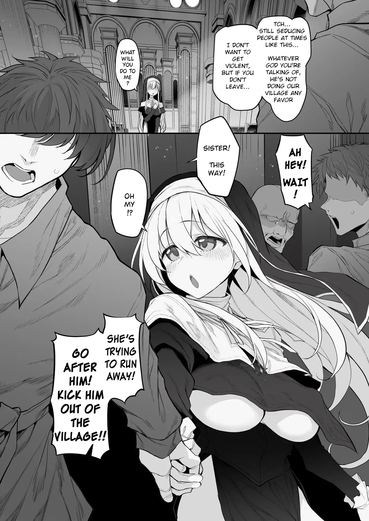 [Marked-two (Suga Hideo)] Lust Travelers -Inran Sister Hen- | Lust Travelers -Ep. Lewd Sister- [English] [Digital] - Page 9