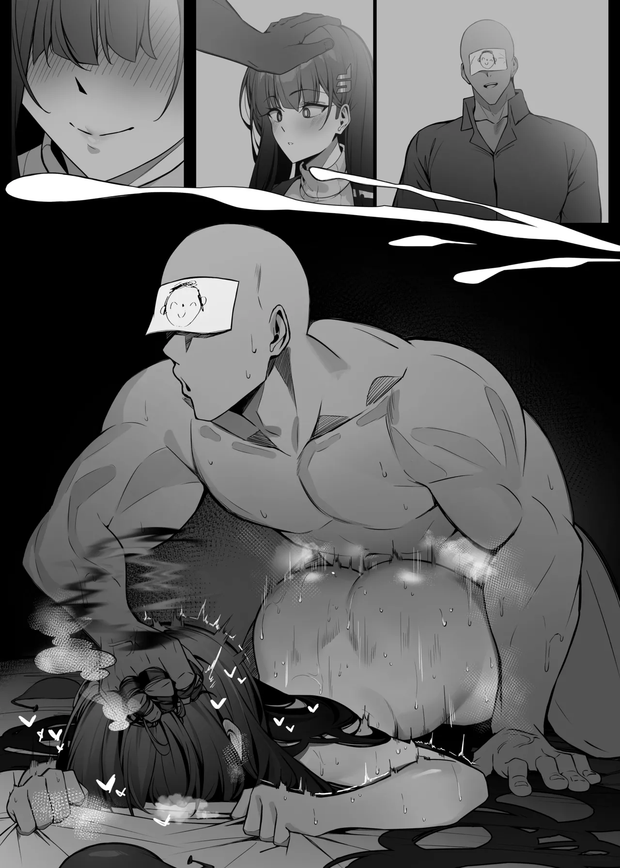 Rio wa Shitto Suru page 53 featuring sensei blue archive parody - squirting big breasts hentai manga - read online free