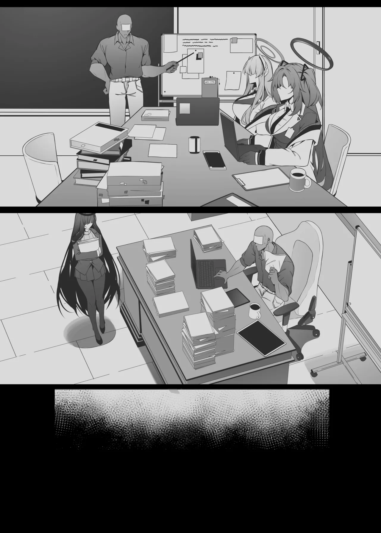 Rio wa Shitto Suru page 64 featuring rio tsukatsuki blue archive parody - sole female sole male hentai manga - read online free