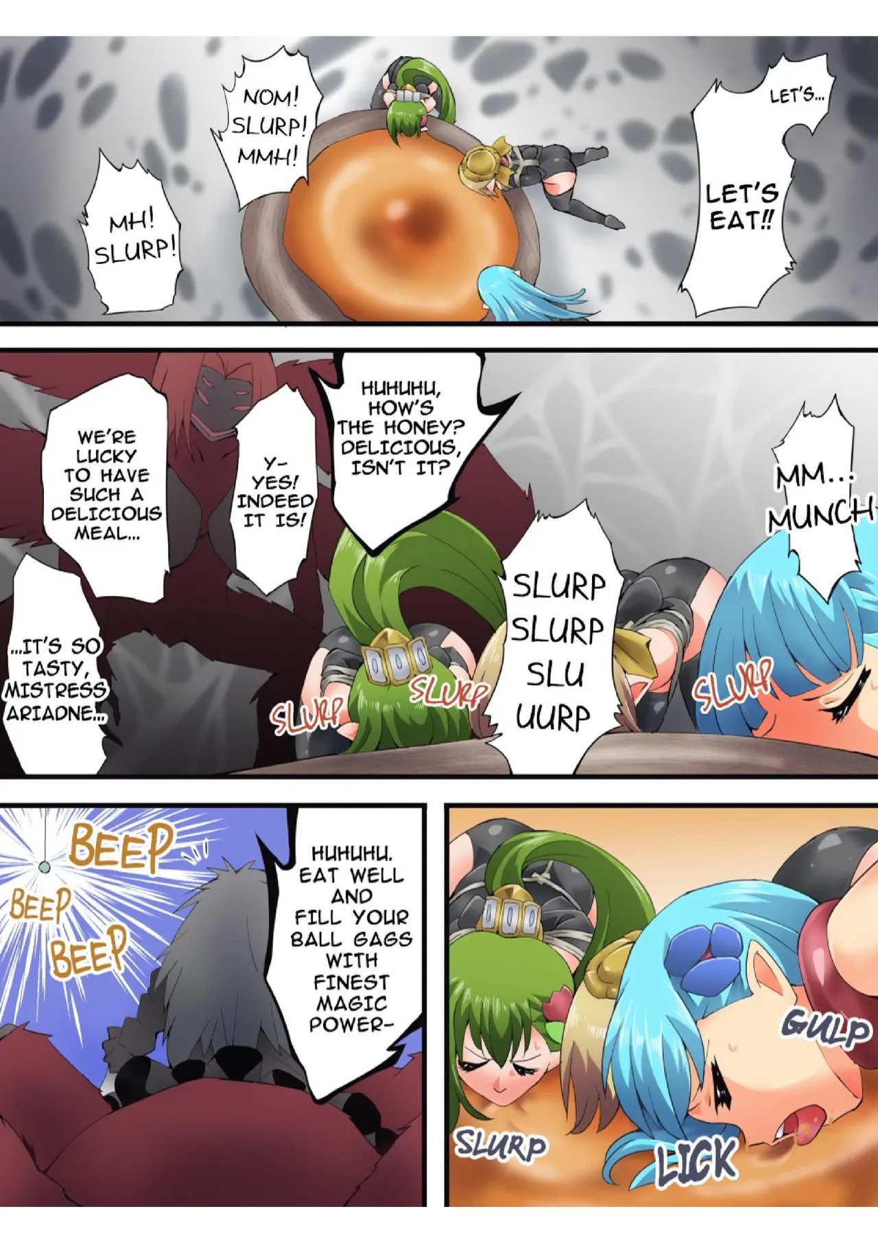 Yousei Kishi Fairy Bloom Ch. 8 page 12 original parody - gag bondage hentai manga - read online free