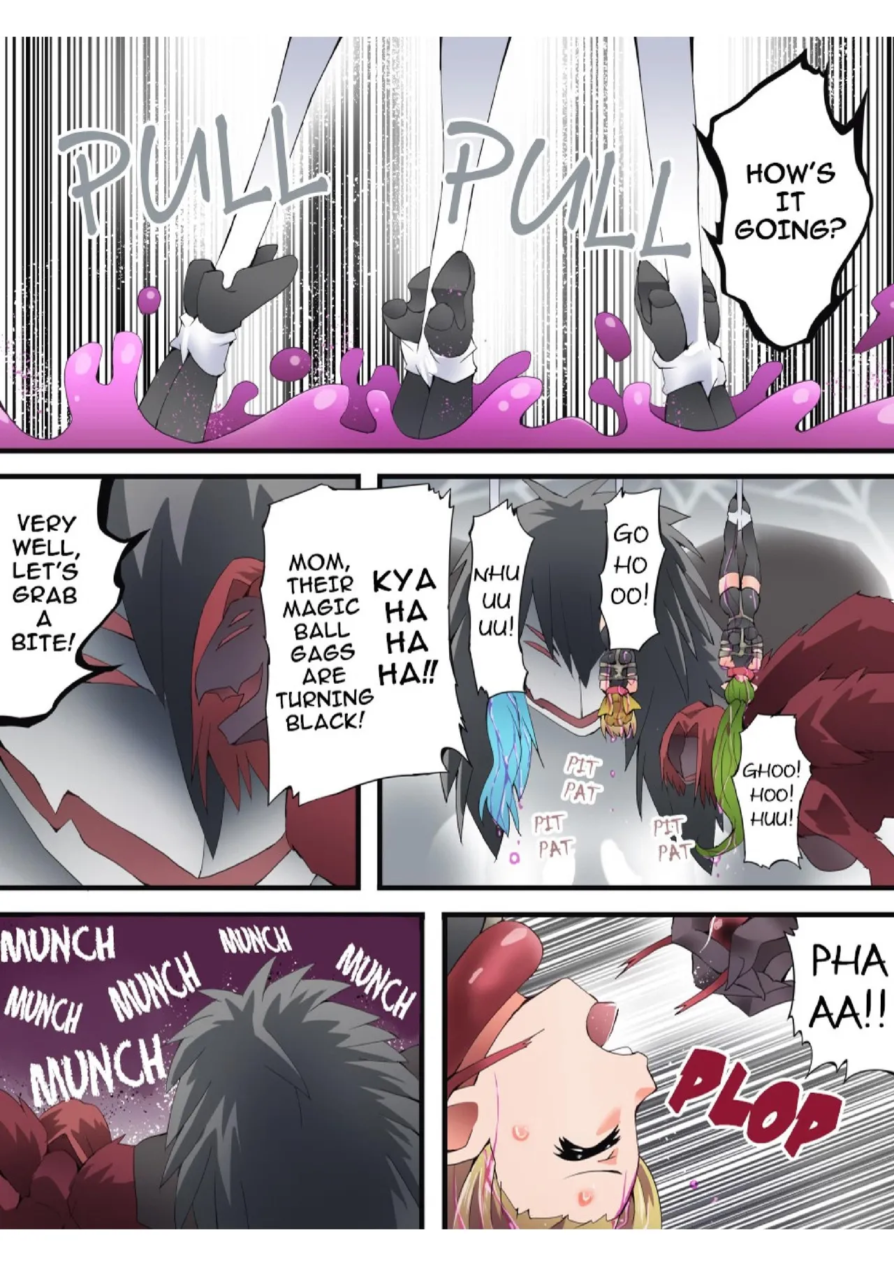 Yousei Kishi Fairy Bloom Ch. 8 page 21 original parody - rough translation bondage hentai manga - read online free