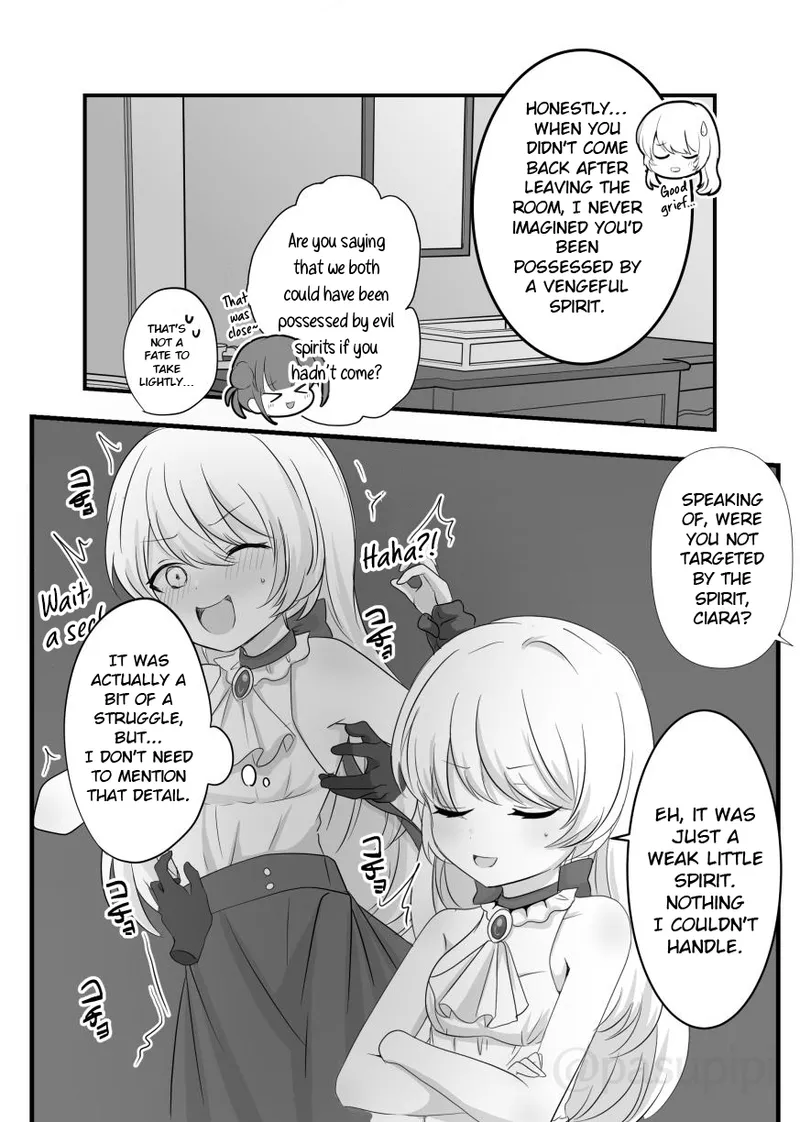 Akuryou ni Toritsukareta Elle ga Lily o Ijimeru Hanashi | A Story About Elle, Who Has Been Possessed by an Evil Spirit and Torments Lily - Page 22