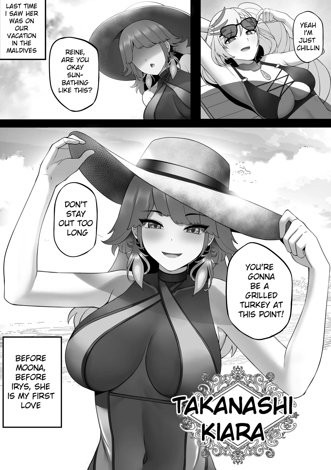 Midnight Lilies page 24 featuring moona hoshinova hololive parody - squirting big breasts hentai manga - read online free