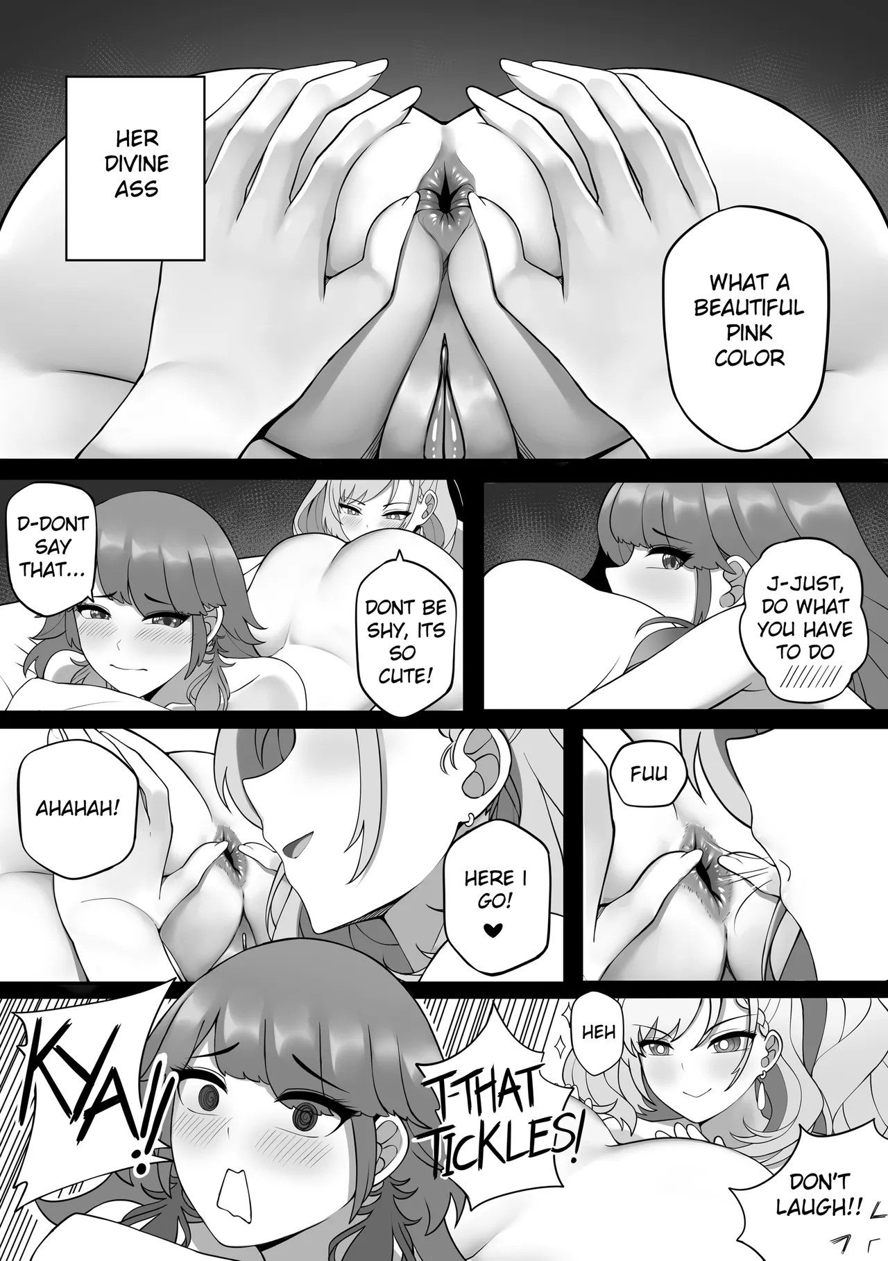 Midnight Lilies page 26 featuring pavolia reine hololive parody - yuri females only hentai manga - read online free