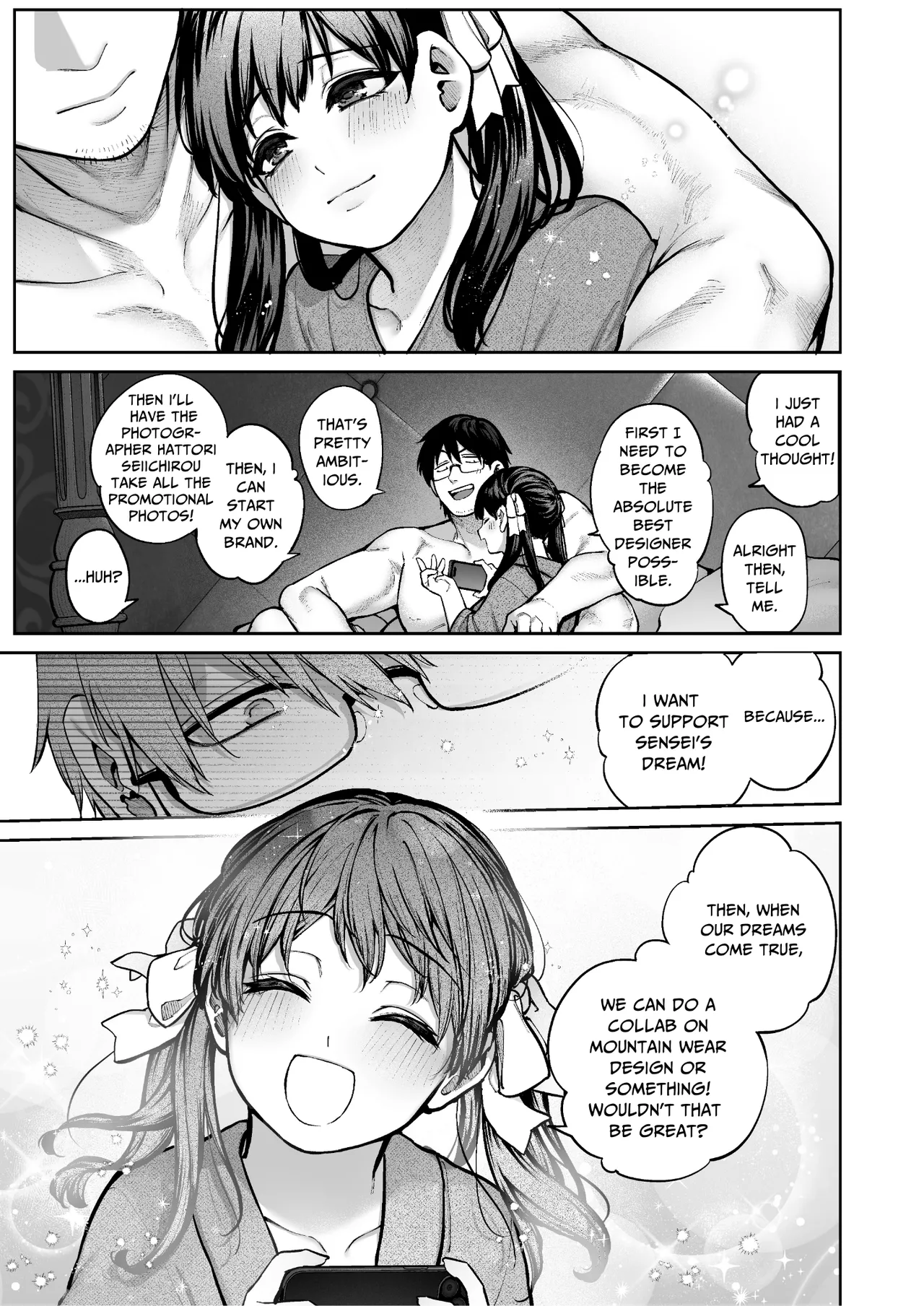 [Koutetsu Shabon Dama (Tamabon)] Kanojo wa Iranai Hattori Sensei! ~Koi wa Mendou Nante Itte Honto wa Ai ga Omo Sugiru~ | Mr. Hattori Doesn't Need A Girlfriend! ~he said love was a hassle, but his love is just too heavy~ [English] page 48 original parody - sole female sole male hentai manga - read online free