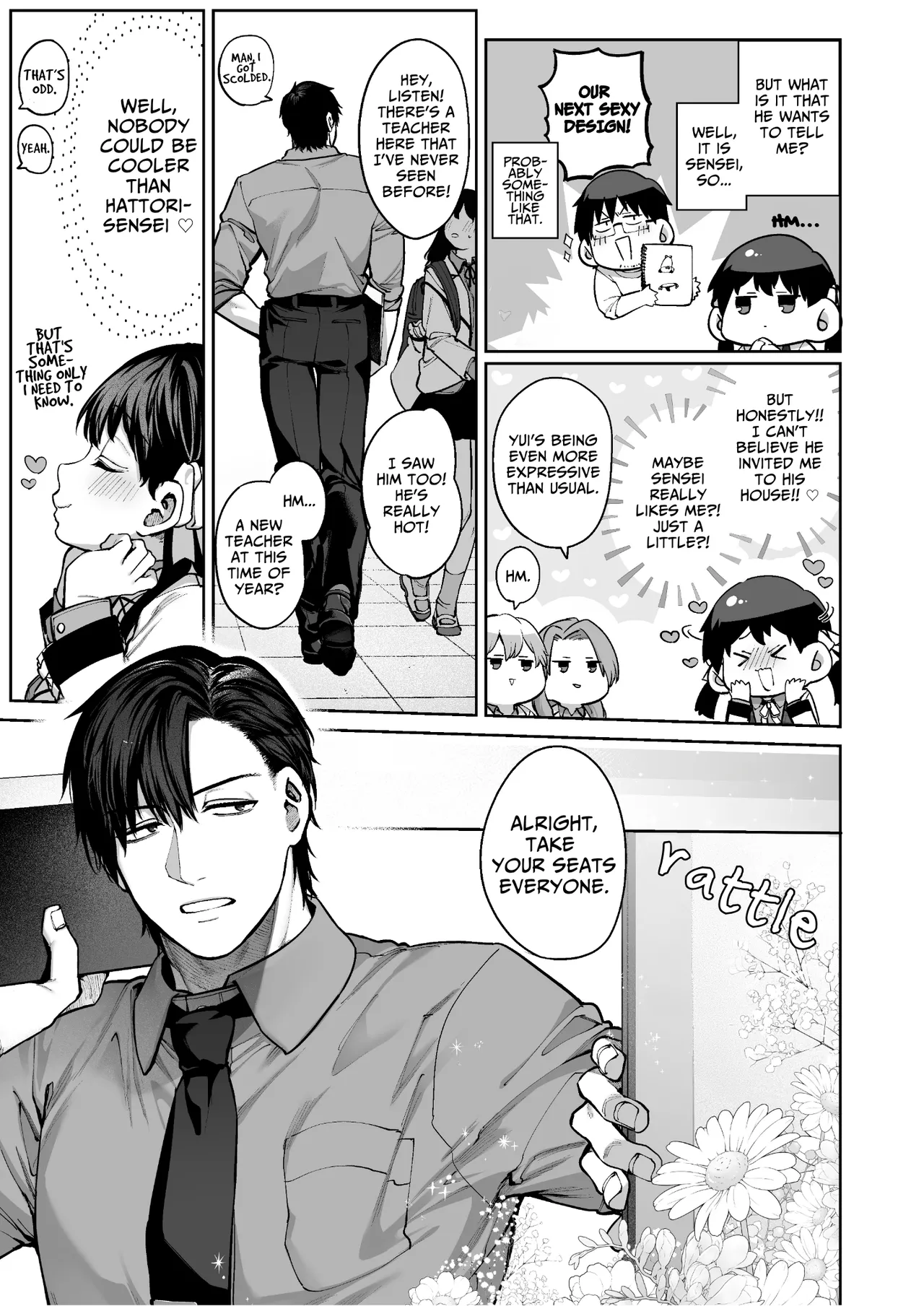 [Koutetsu Shabon Dama (Tamabon)] Kanojo wa Iranai Hattori Sensei! ~Koi wa Mendou Nante Itte Honto wa Ai ga Omo Sugiru~ | Mr. Hattori Doesn't Need A Girlfriend! ~he said love was a hassle, but his love is just too heavy~ [English] page 52 original parody - squirting virginity hentai manga - read online free