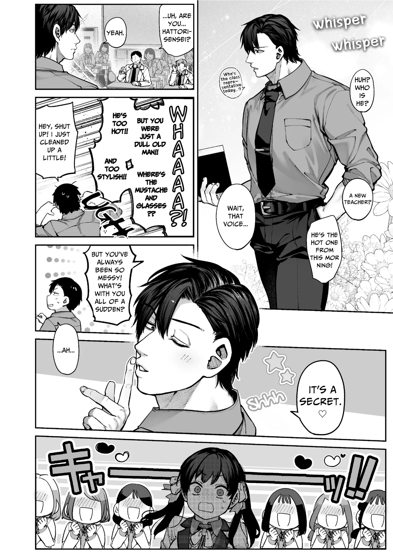 [Koutetsu Shabon Dama (Tamabon)] Kanojo wa Iranai Hattori Sensei! ~Koi wa Mendou Nante Itte Honto wa Ai ga Omo Sugiru~ | Mr. Hattori Doesn't Need A Girlfriend! ~he said love was a hassle, but his love is just too heavy~ [English] page 53 original parody - squirting virginity hentai manga - read online free
