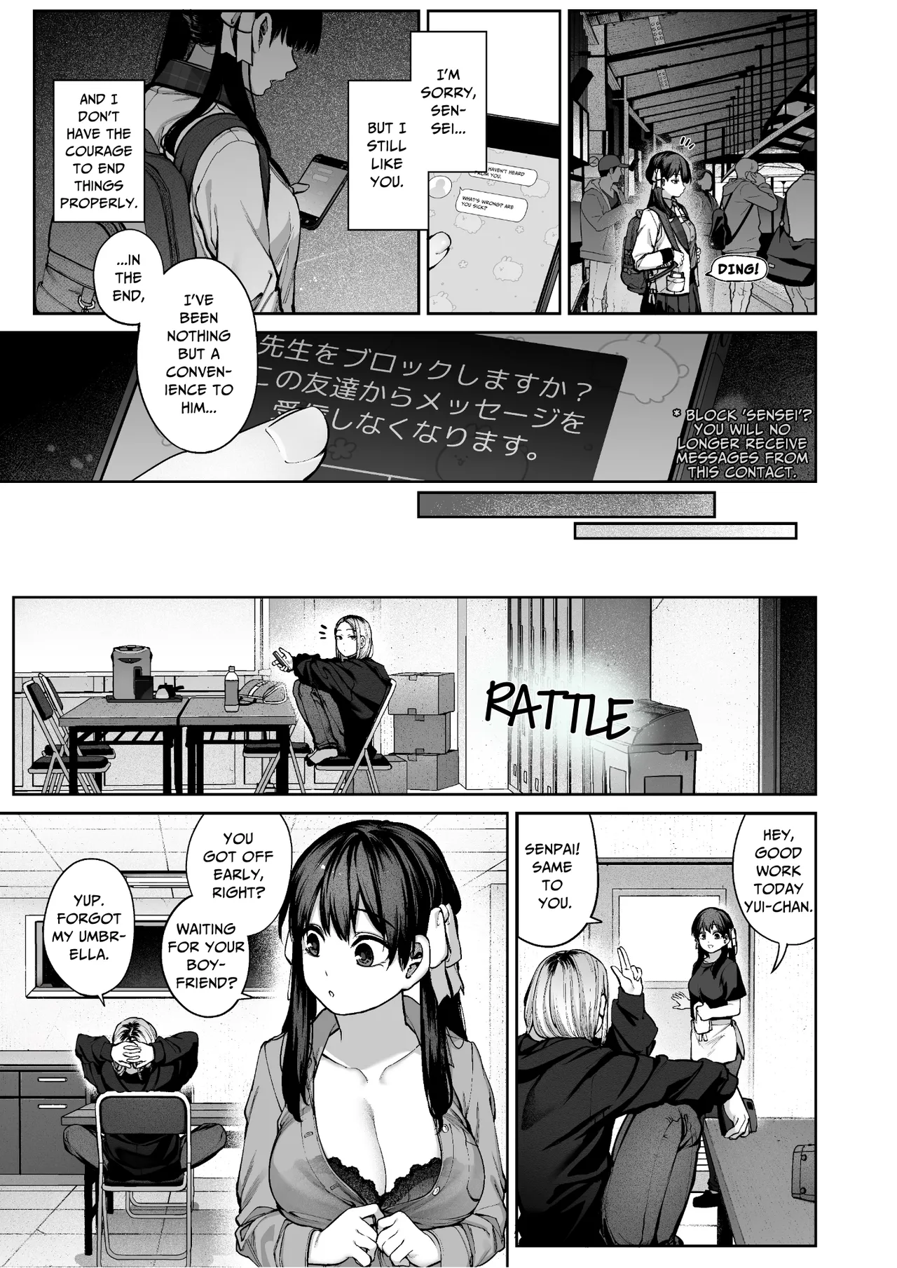 [Koutetsu Shabon Dama (Tamabon)] Kanojo wa Iranai Hattori Sensei! ~Koi wa Mendou Nante Itte Honto wa Ai ga Omo Sugiru~ | Mr. Hattori Doesn't Need A Girlfriend! ~he said love was a hassle, but his love is just too heavy~ [English] page 58 original parody - squirting virginity hentai manga - read online free