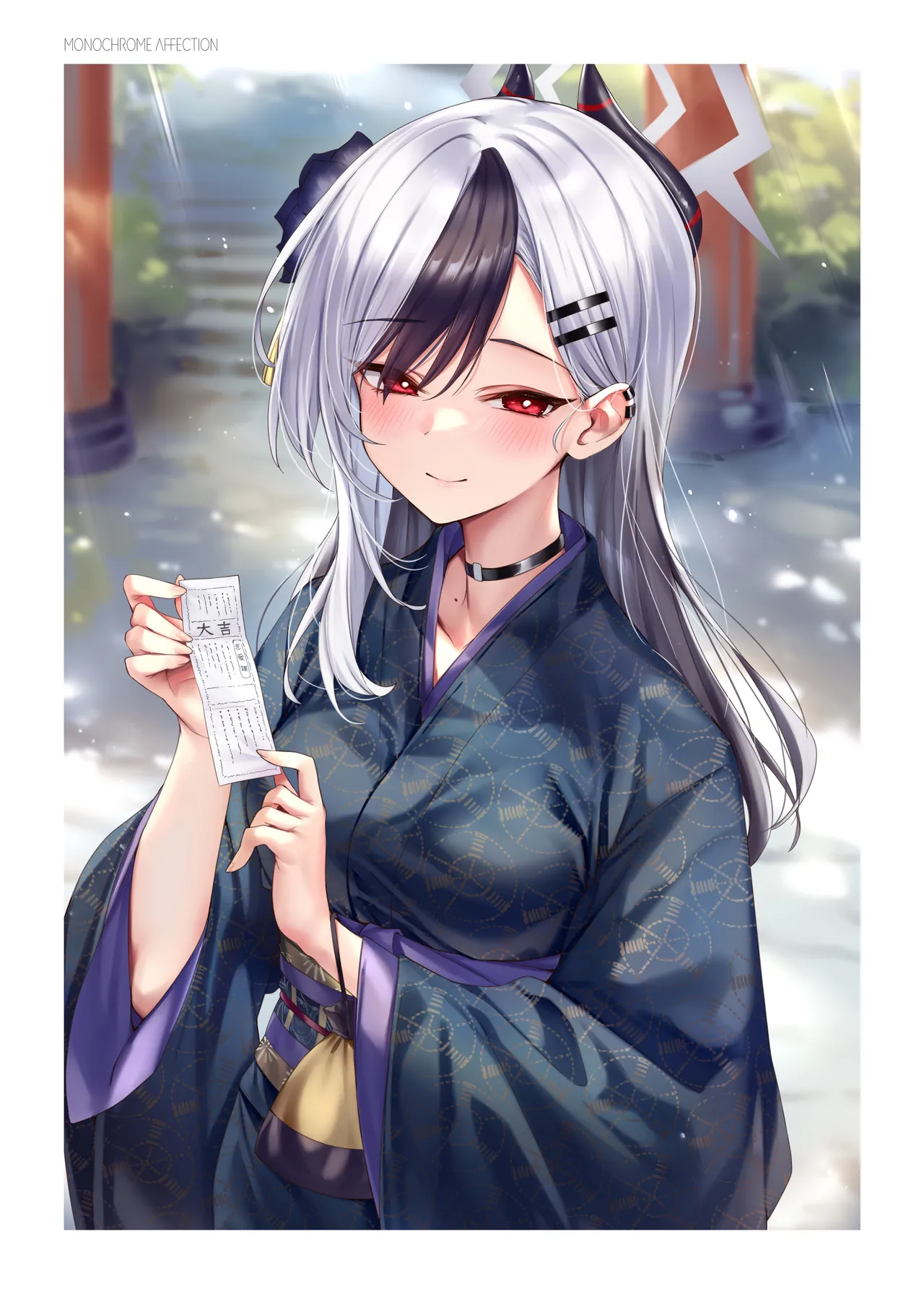 MONOCHROME AFFECTION page 22 featuring kayoko onikata blue archive parody - wings x-ray hentai manga - read online free