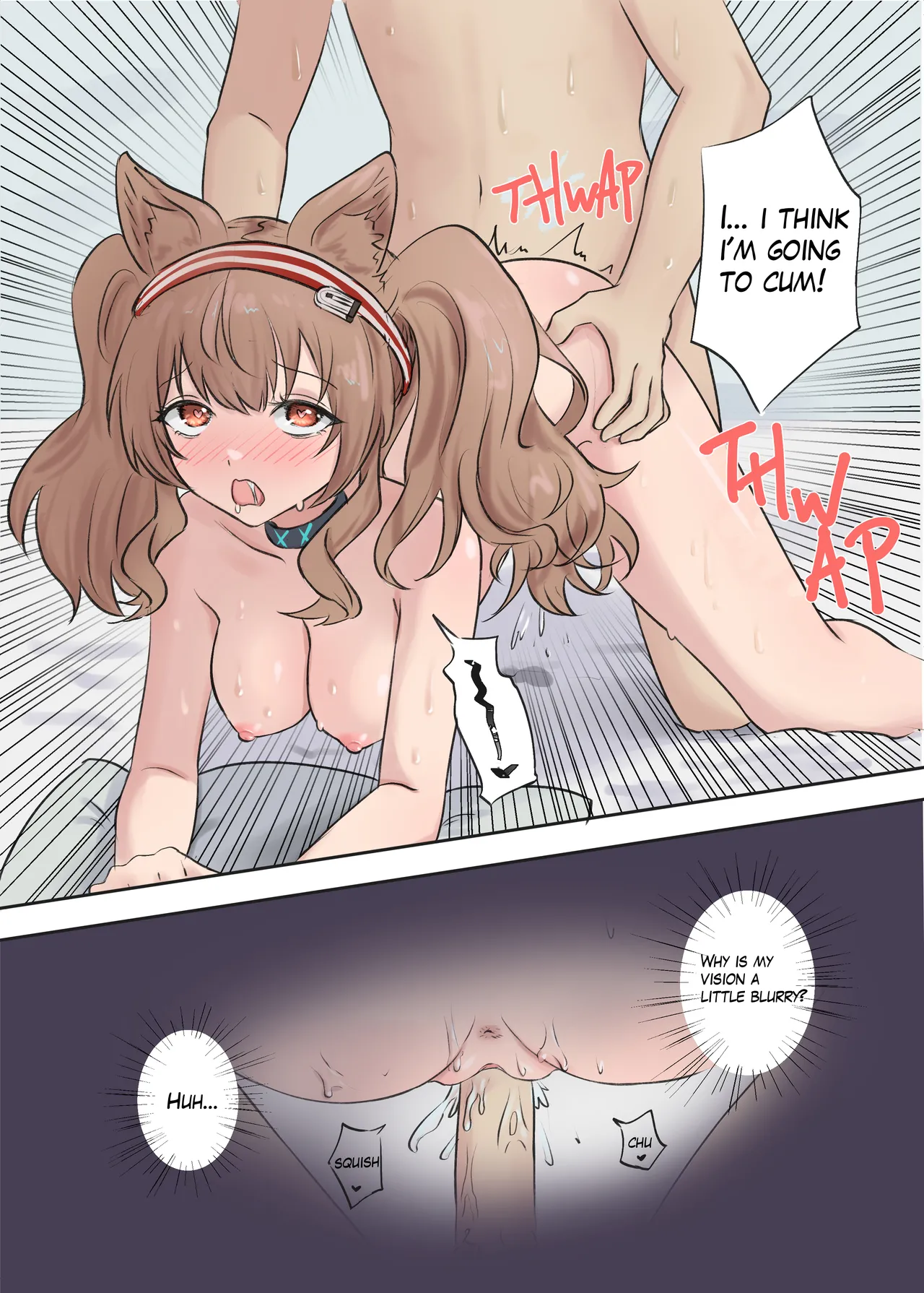 Angelina's body swap accident page 15 featuring doctor arknights parody - kissing big breasts hentai manga - read online free