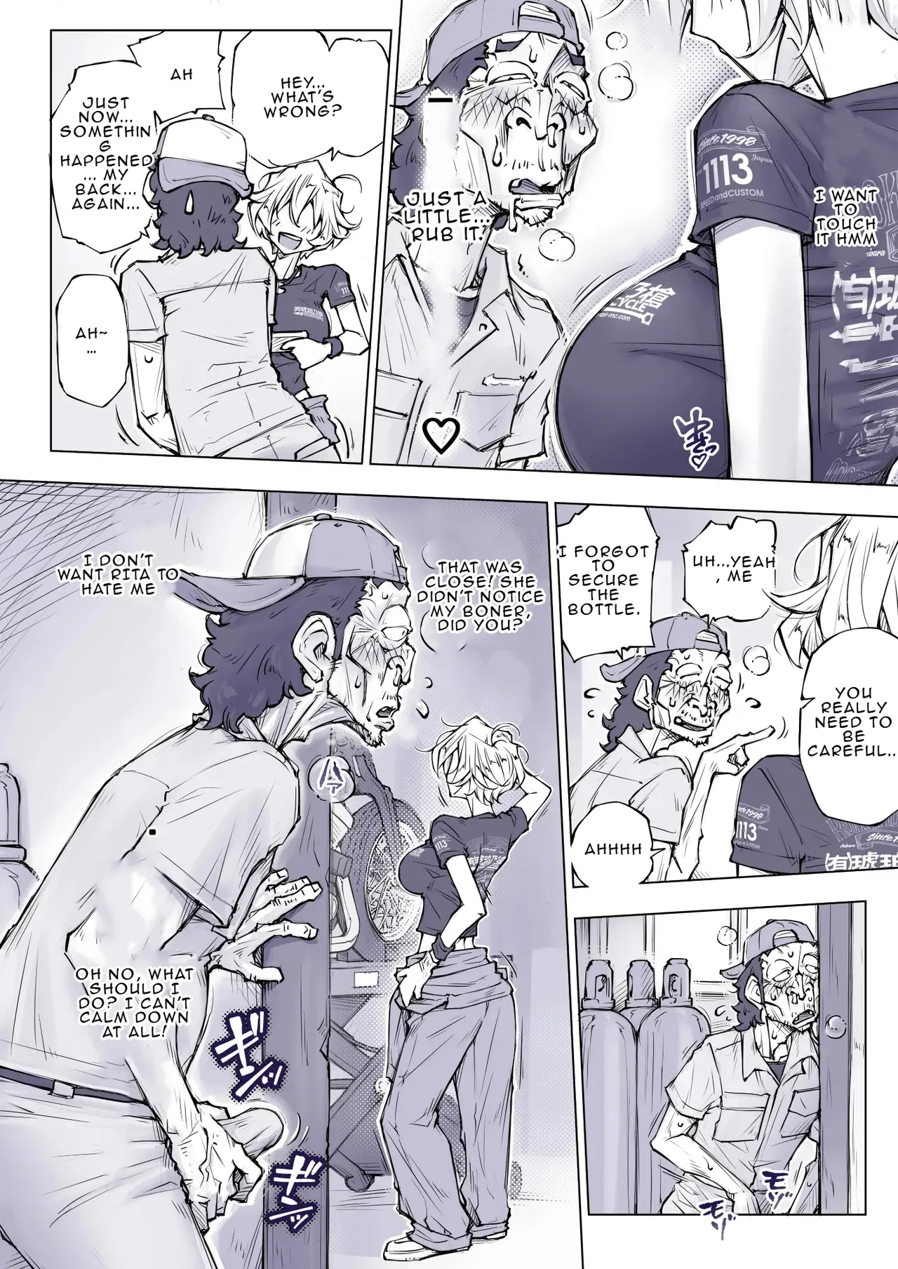 Lita page 12 original parody - rough translation hentai manga - read online free