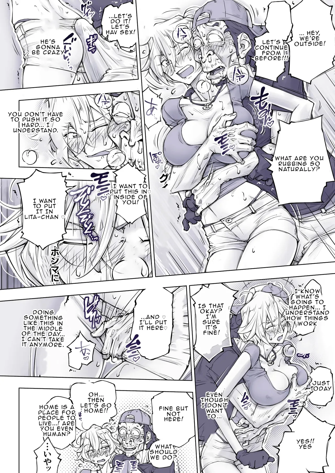 Lita page 30 original parody - rough translation hentai manga - read online free