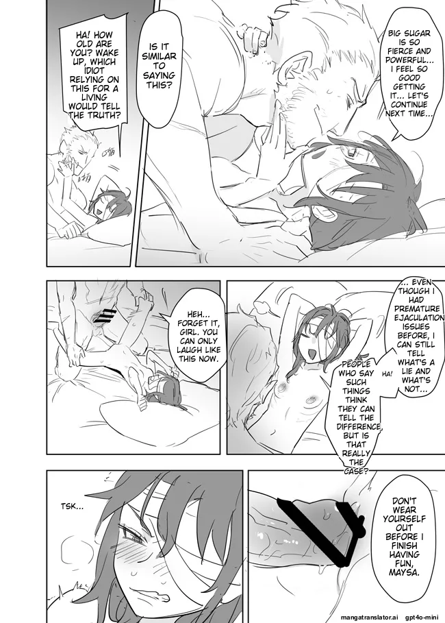 Princess Is Not a Magician Chapter 13.5 page 10 original parody - scar piercing hentai manga - read online free
