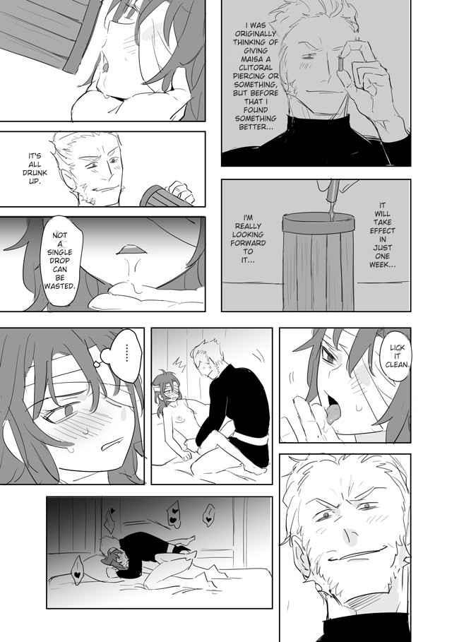 Princess Is Not a Magician Chapter 13.5 page 23 original parody - rough translation scar hentai manga - read online free