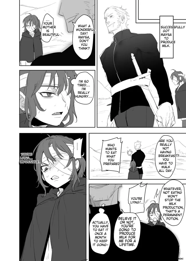 Princess Is Not a Magician Chapter 13.5 page 32 original parody - rough translation scar hentai manga - read online free
