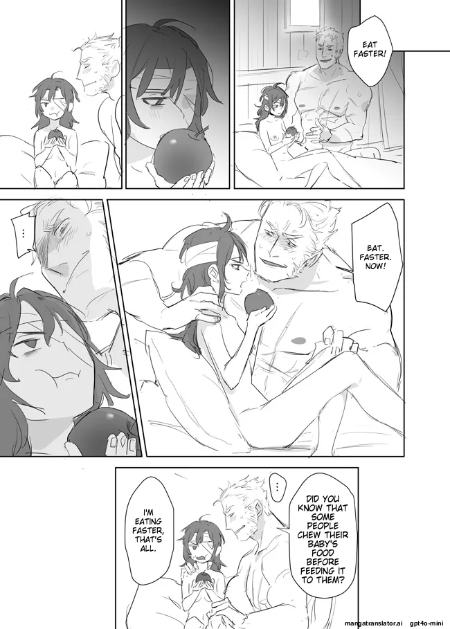 Princess Is Not a Magician Chapter 13.5 page 54 original parody - rough translation scar hentai manga - read online free